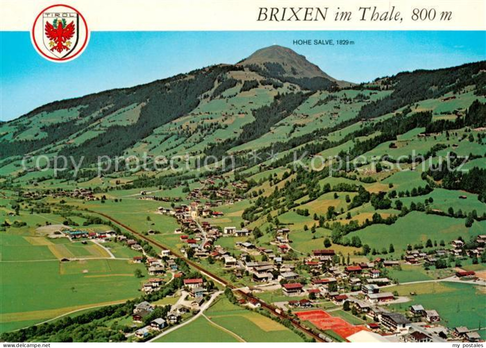 73862197 Brixen Thale Tirol AT Panorama Erholungsort Mit Hohe Salve  - Autres & Non Classés