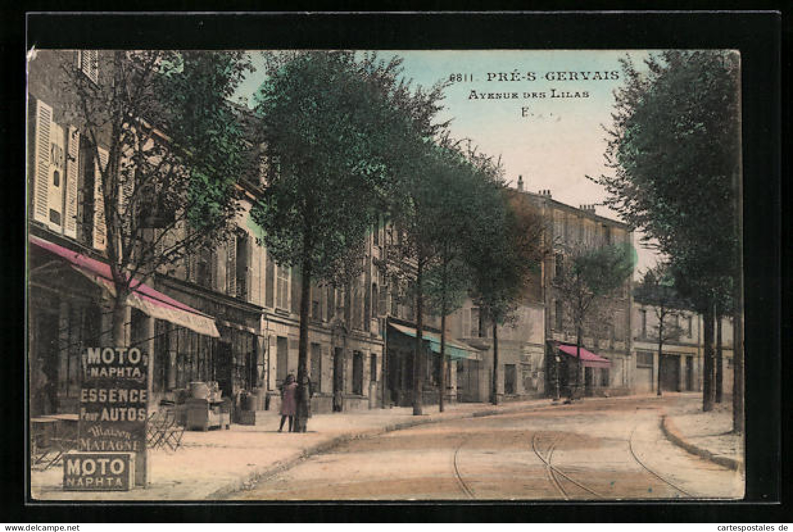 CPA Le Pré-St-Gervais, Avenue Des Lilas  - Les Lilas
