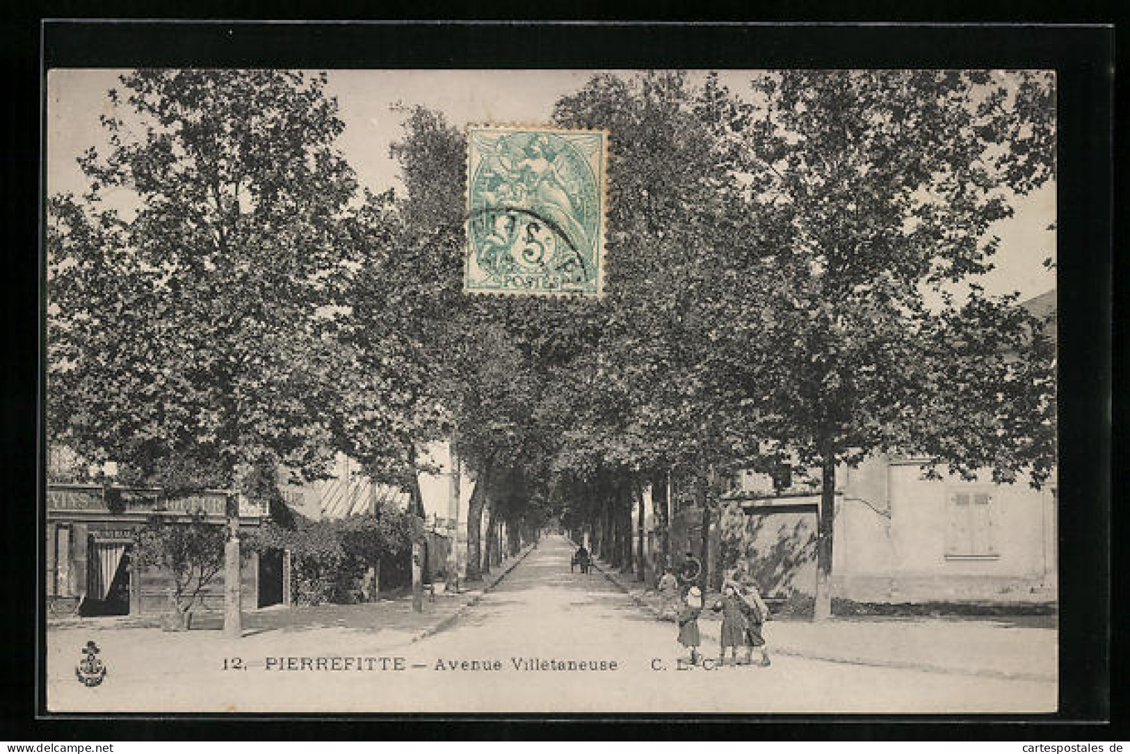 CPA Pierrefitte, Avenue Villetaneuse  - Villetaneuse