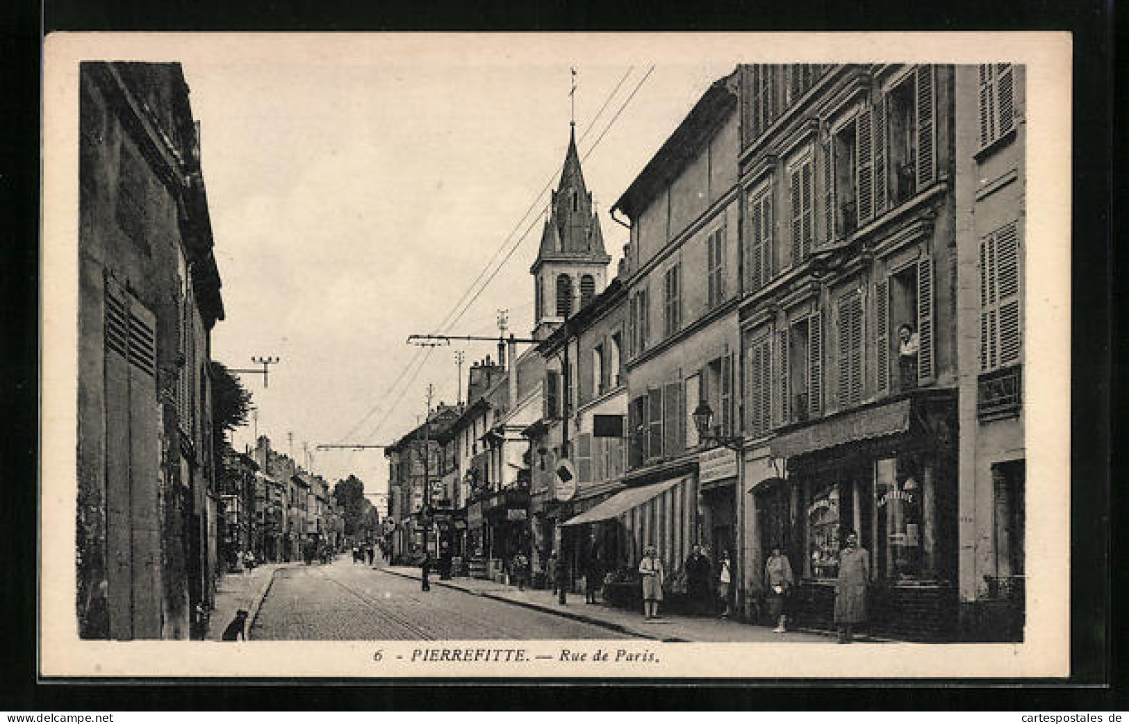 CPA Pierrefitte, Rue De Paris  - Sonstige & Ohne Zuordnung