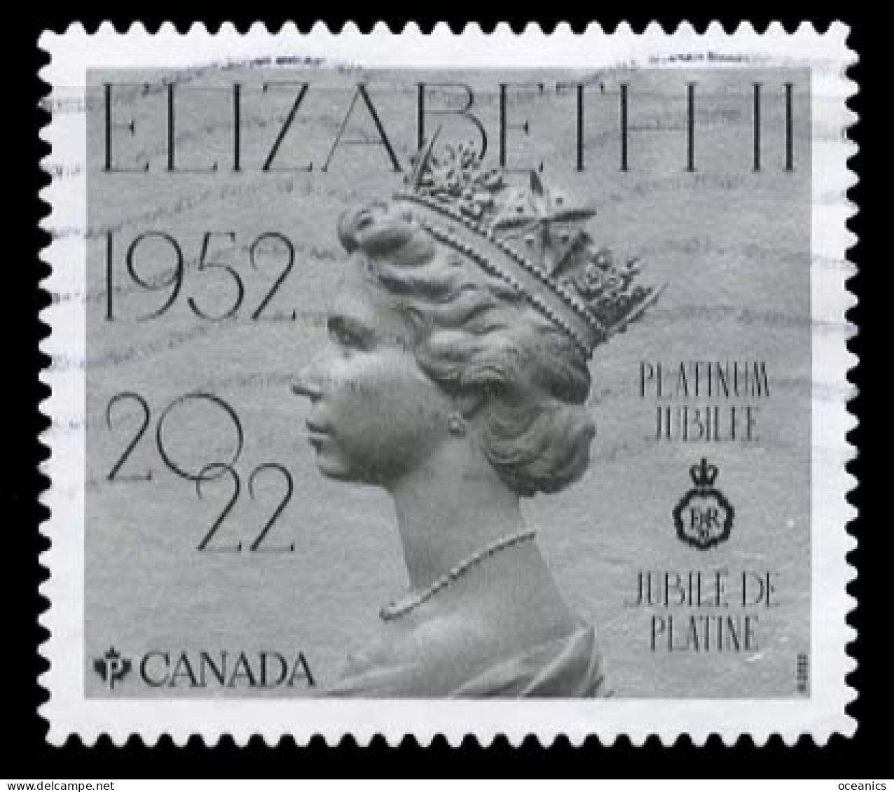 Canada (Scott No.3318 - Queen Elizabeth 70th) (o) - Used Stamps