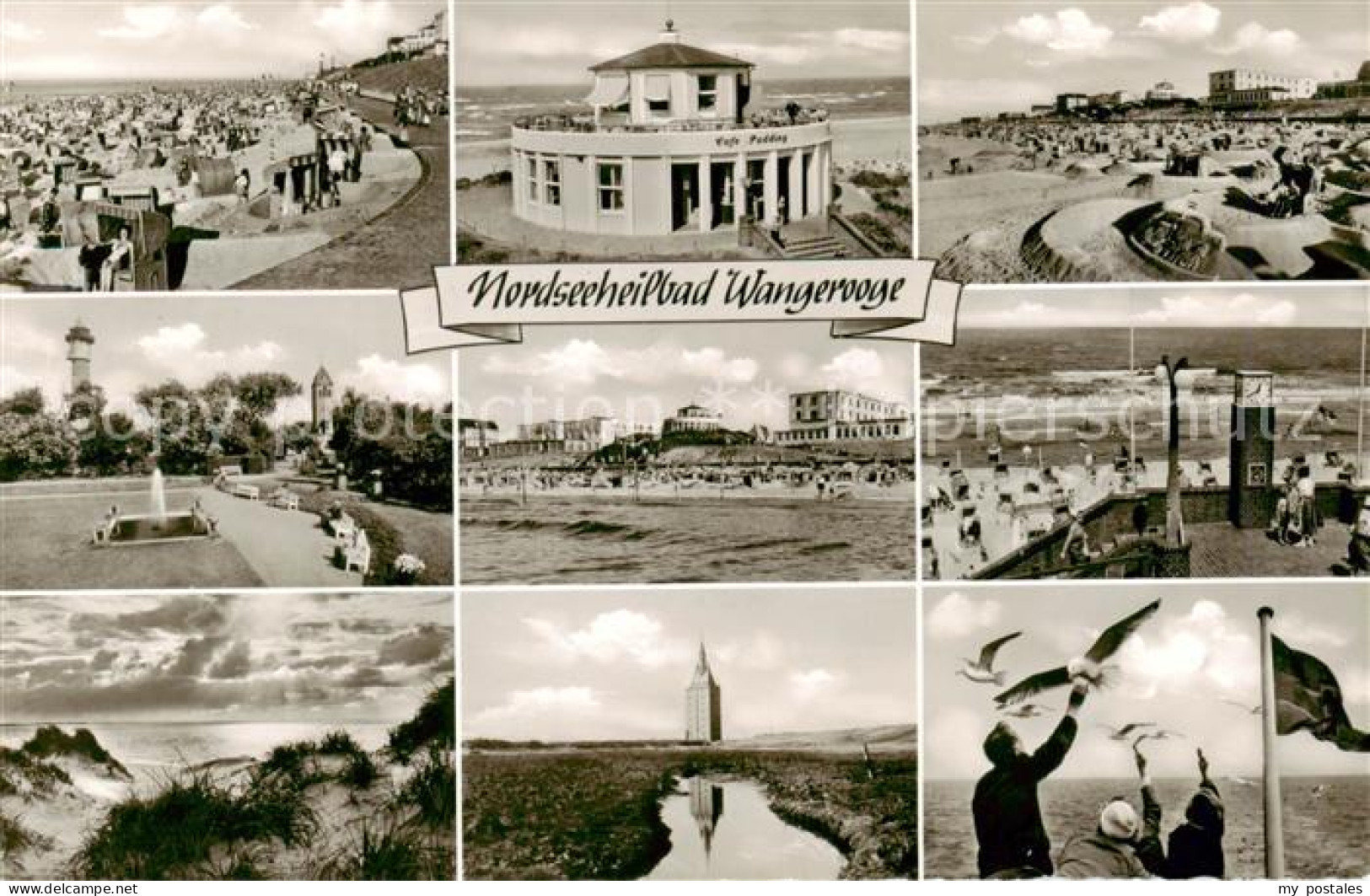 73828855 Wangeroog Wangerooge Nordseebad Strandpartien Duenen Strandcafe Teilans - Wangerooge