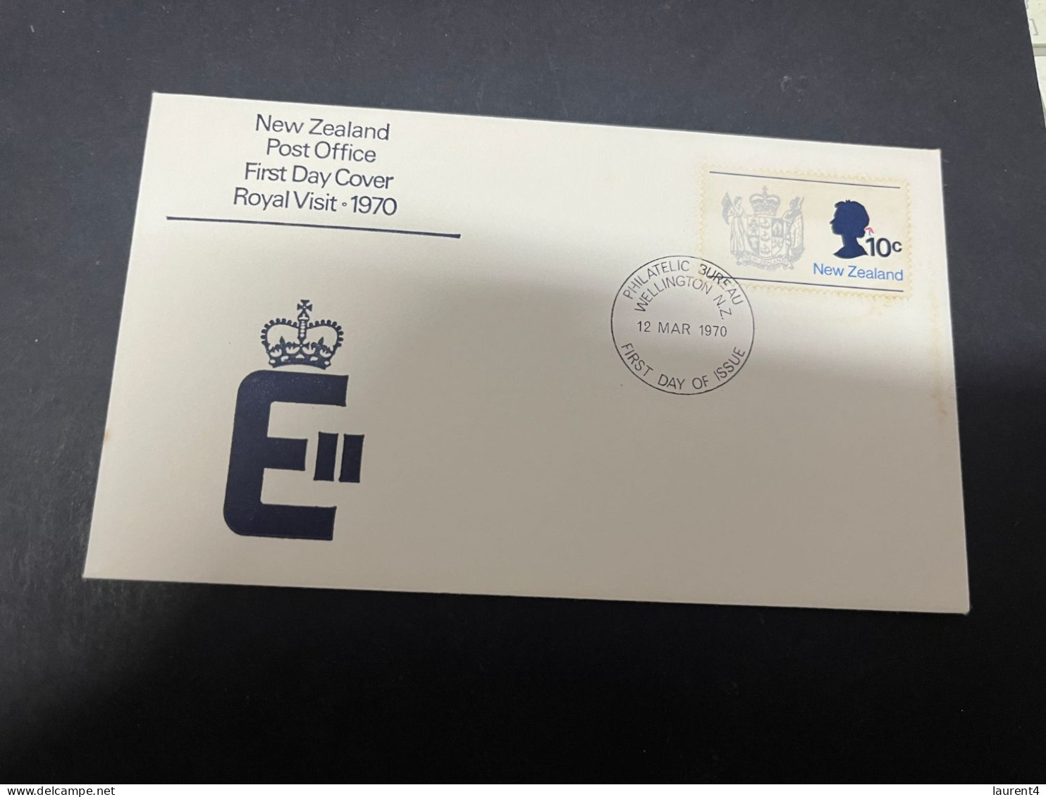 29-4-2024 (3 Z 24) FDC New Zealand Letter - 1970 - Royal Visit - FDC