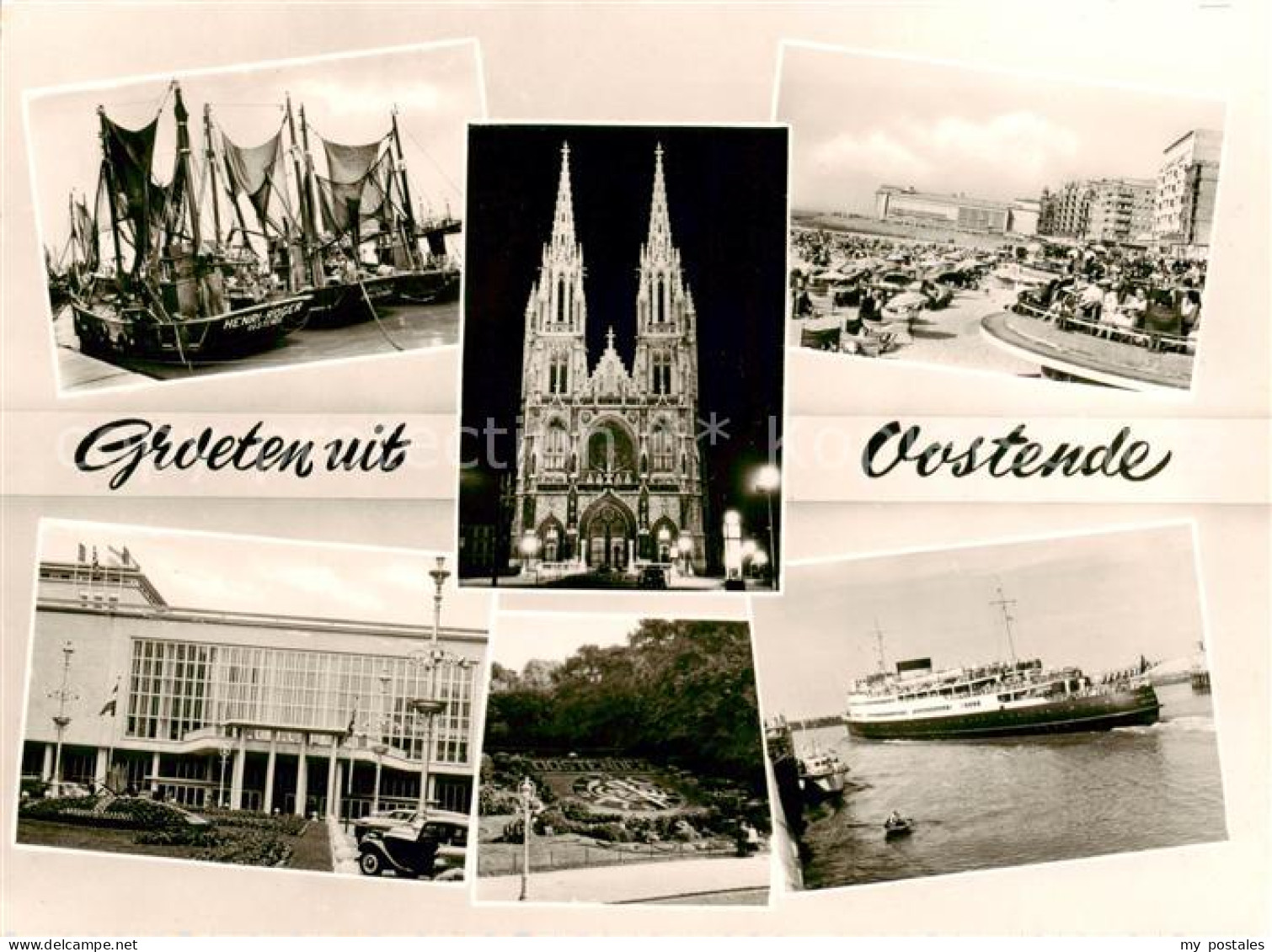 73828797 Oostende Ostende Vue Partielle  - Andere & Zonder Classificatie