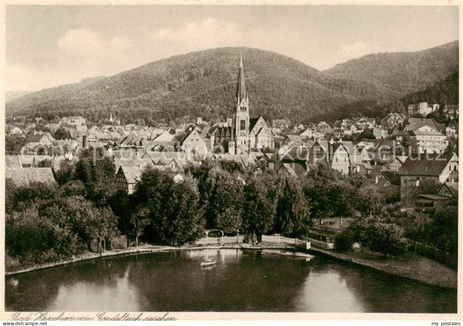 73828768 Bad Harzburg Gondelteich Panorama Bad Harzburg - Bad Harzburg