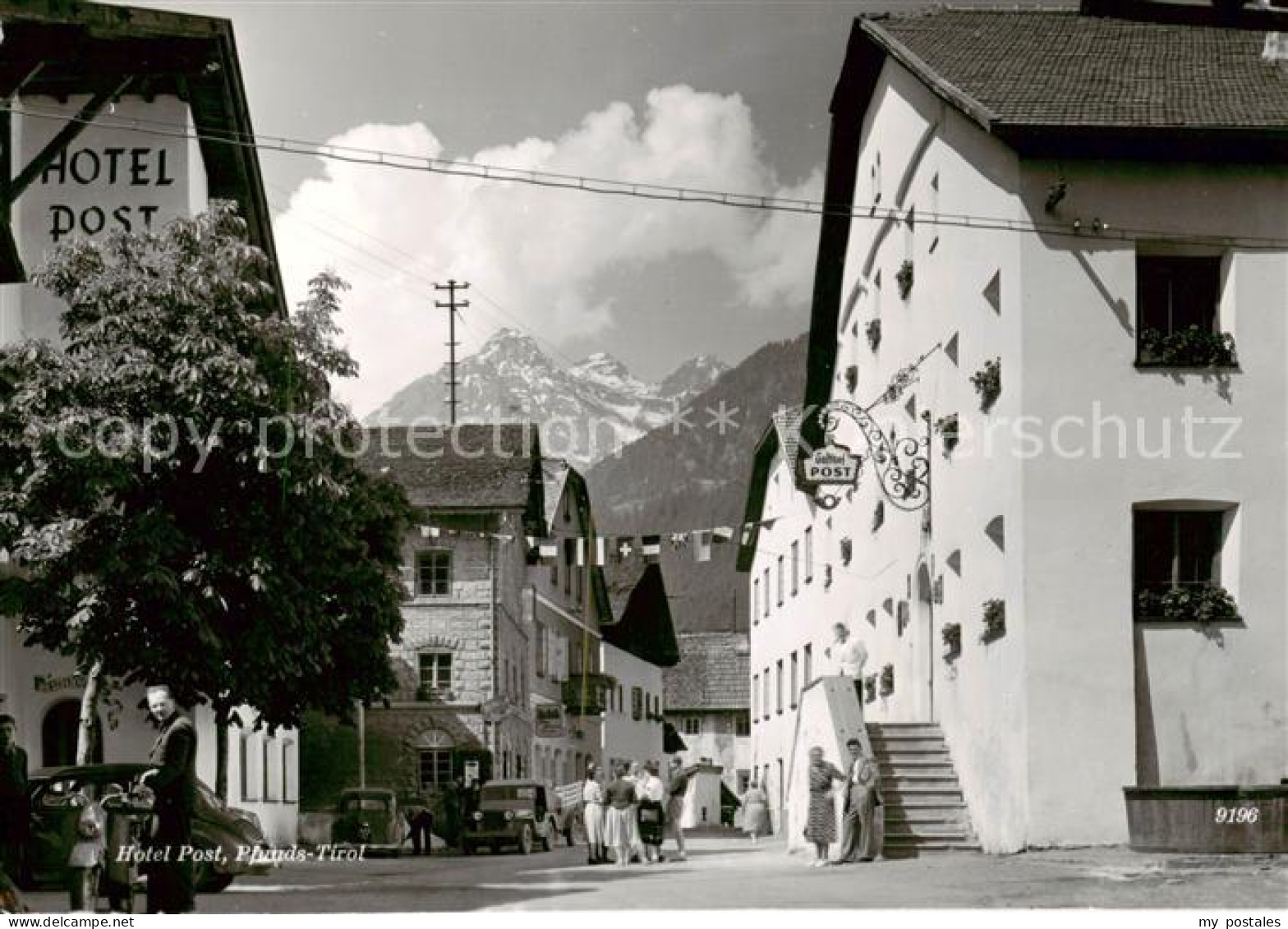 73794295 Pfunds Tirol AT Hotel Post Aussenansicht  - Autres & Non Classés