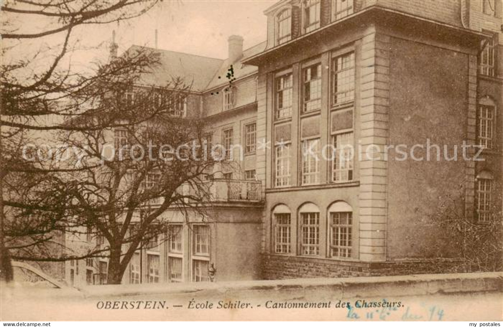 73794213 Oberstein Nahe Ecole Schiler - Cantonnement Des Chasseurs Oberstein Nah - Idar Oberstein