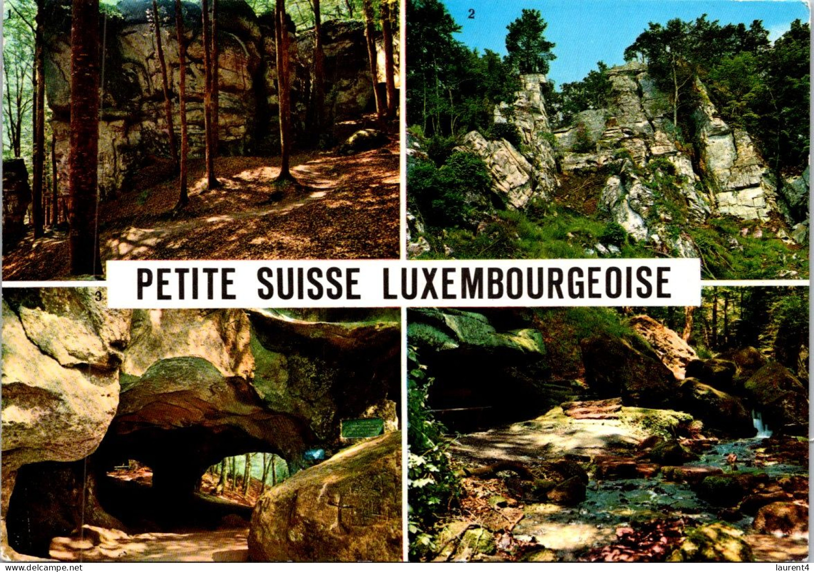 29-4-2024 (3 Z 25 Luxembourg (posted To France (1975) Petite Suisse - Sonstige & Ohne Zuordnung