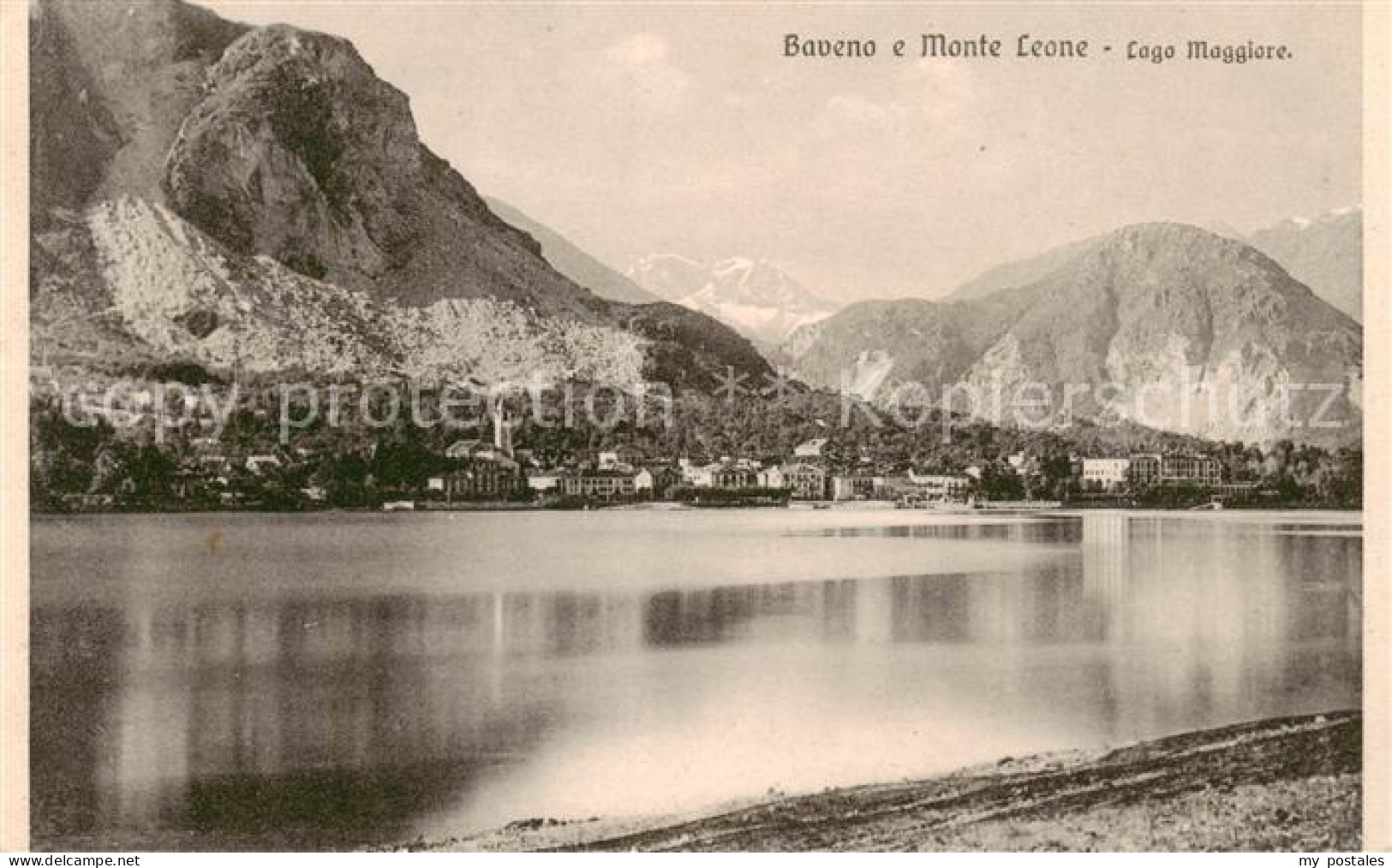 73794139 Baveno Lago Maggiore IT Baveno E Monte Leone  - Autres & Non Classés