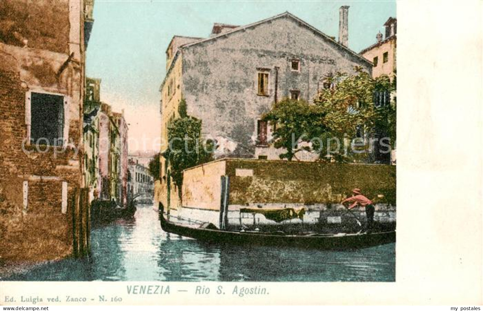 73794110 Venezia Venedig Rio S. Agostin Venezia Venedig - Autres & Non Classés