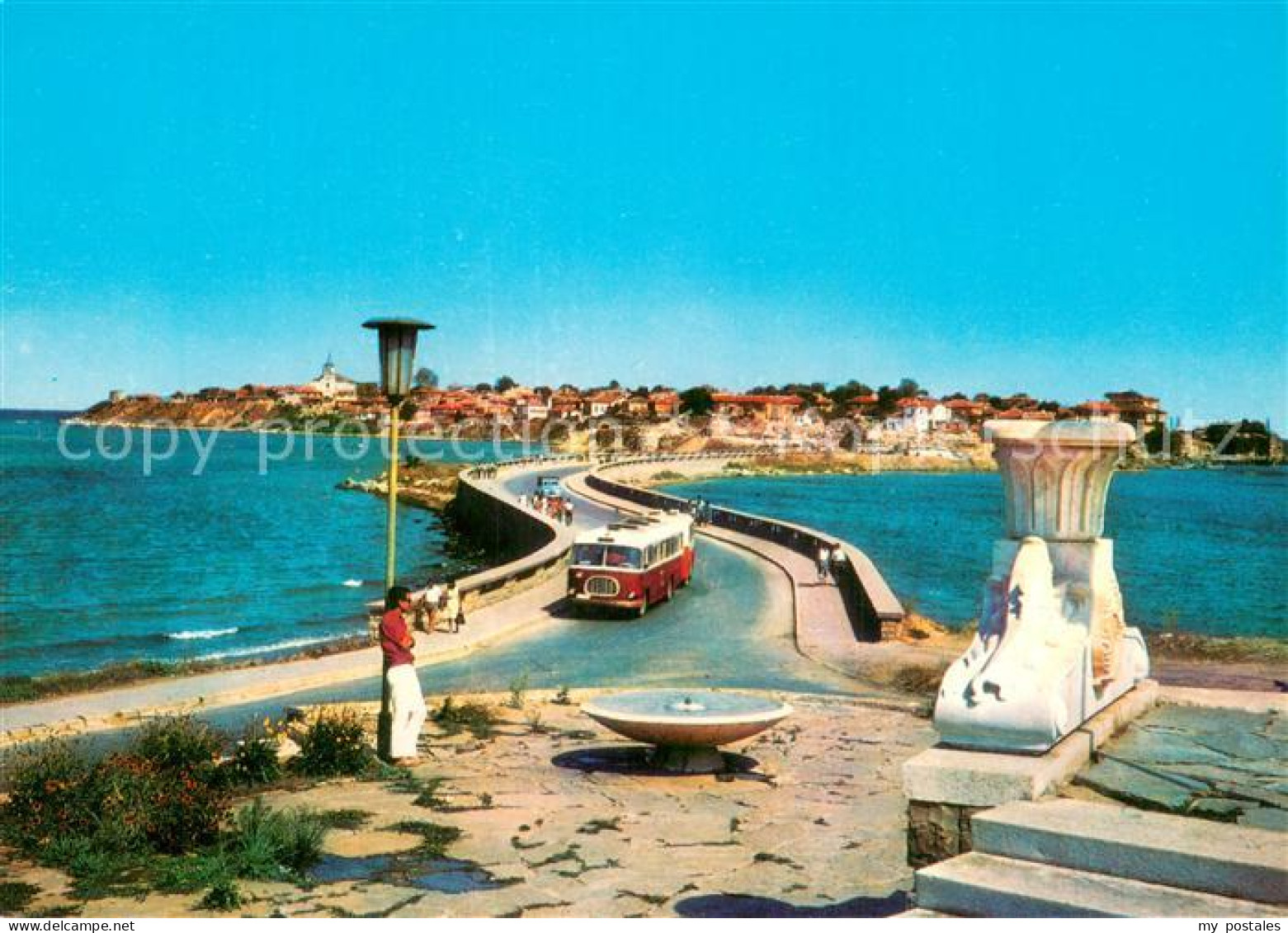 73746063 Nessebre Nessebar Nessebyr Panorama Bruecke  - Bulgarije