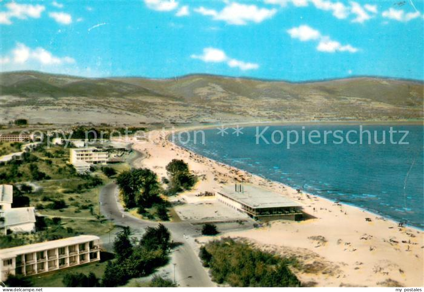 73746062 Nessebre Nessebar Nessebyr Sonnenkueste Strandpartie  - Bulgarije