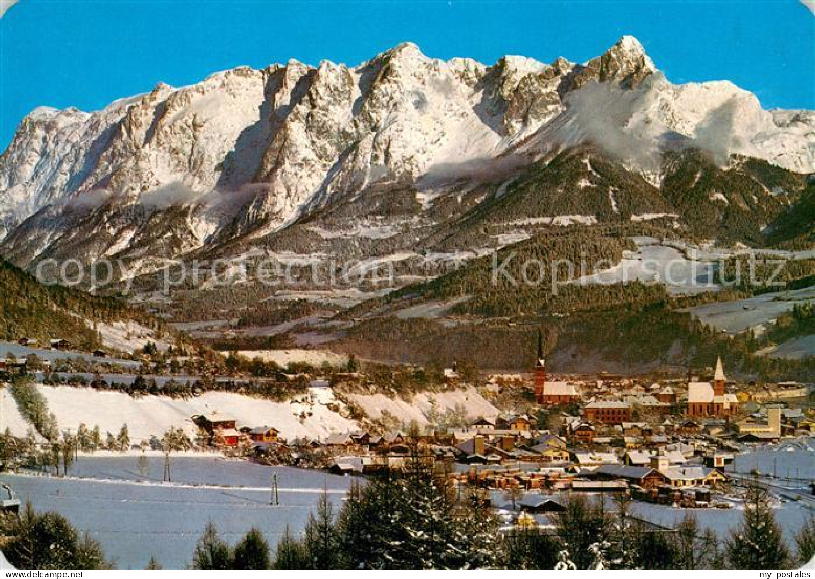 73746025 Bischofshofen Am Hochkoenig Mit Tennengebirge Bischofshofen - Sonstige & Ohne Zuordnung