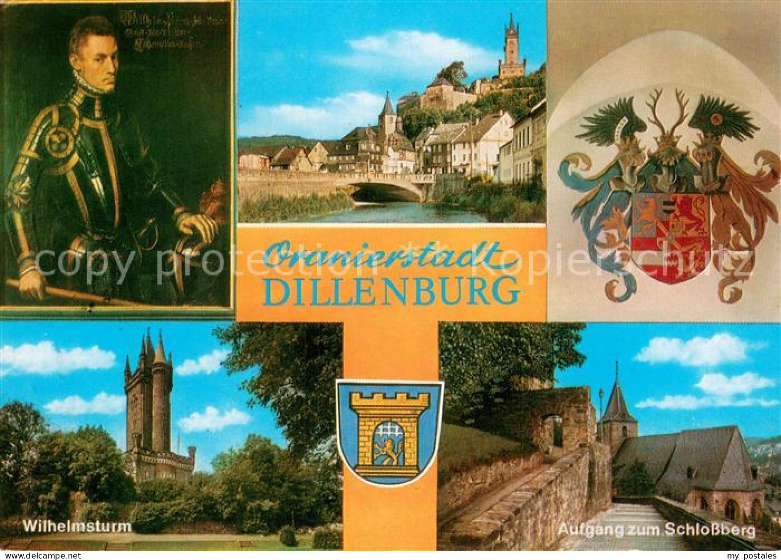 73746004 Dillenburg Ortsansicht Wilhelmsturm Aufgang Zum Schlossberg Dillenburg - Dillenburg