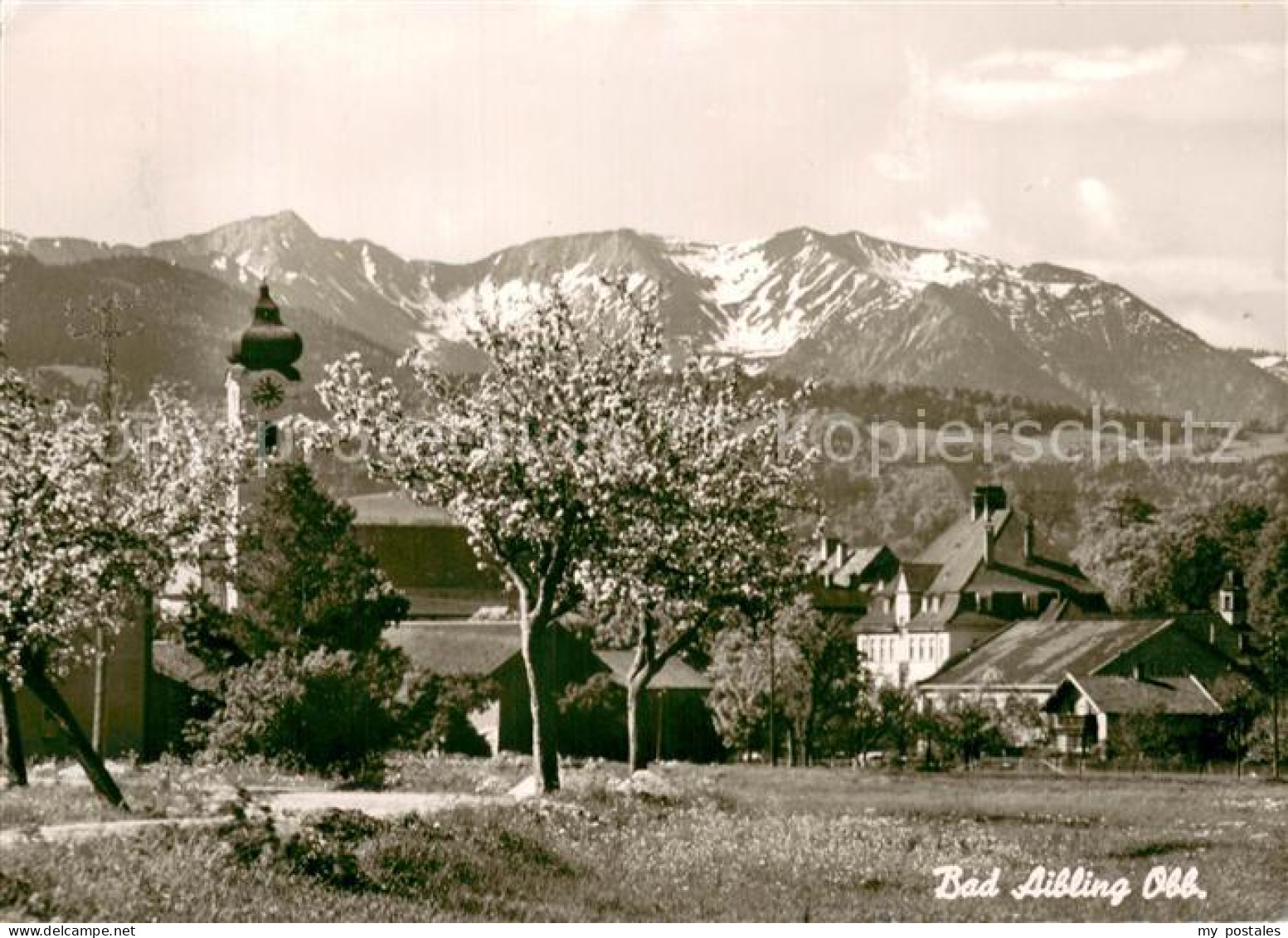 73745989 Bad Aibling Panorama Kirche Bad Aibling - Bad Aibling