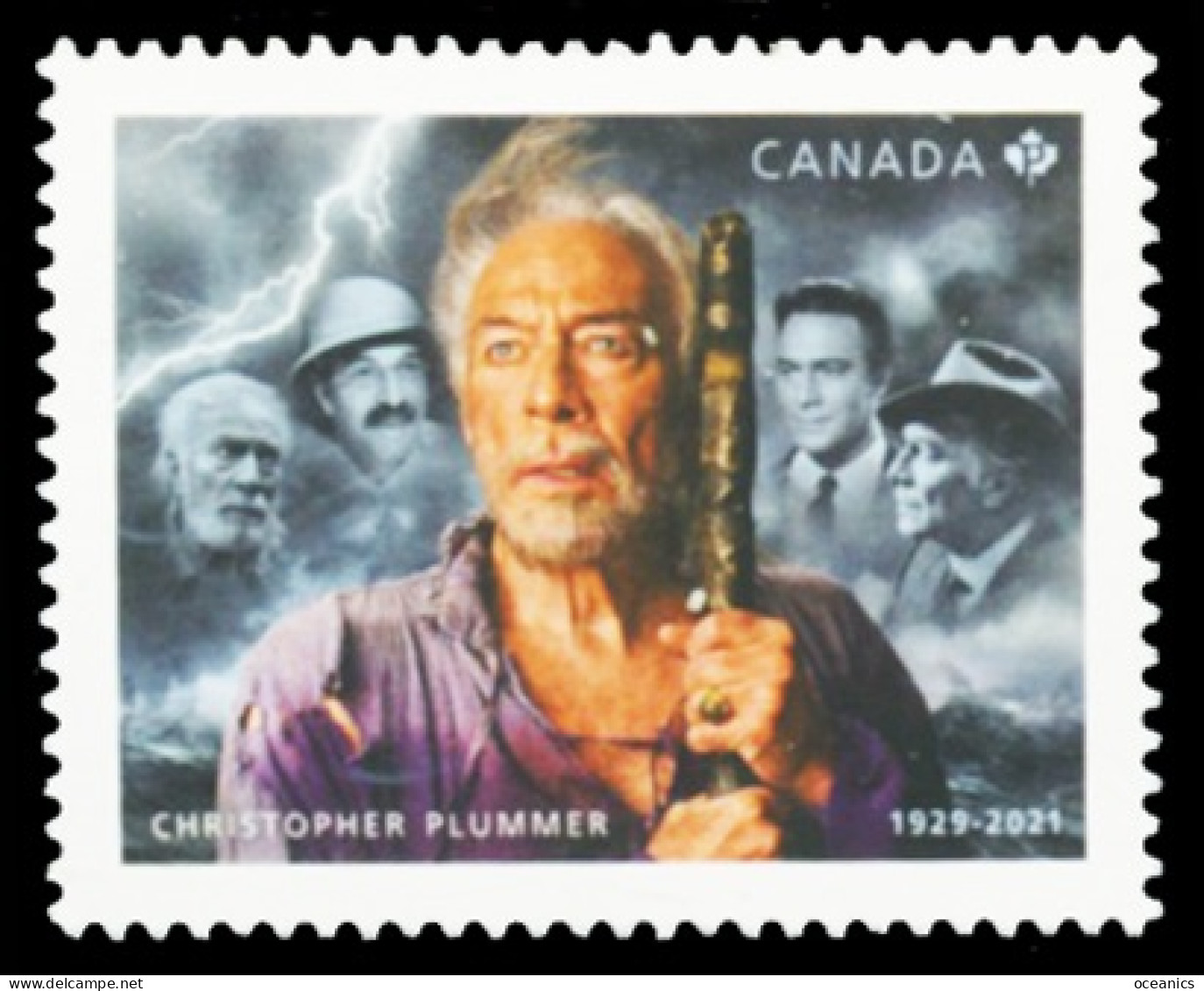 Canada (Scott No.3303 - Christopher Plummer) [**] 2021 Self-adhesive - Unused Stamps