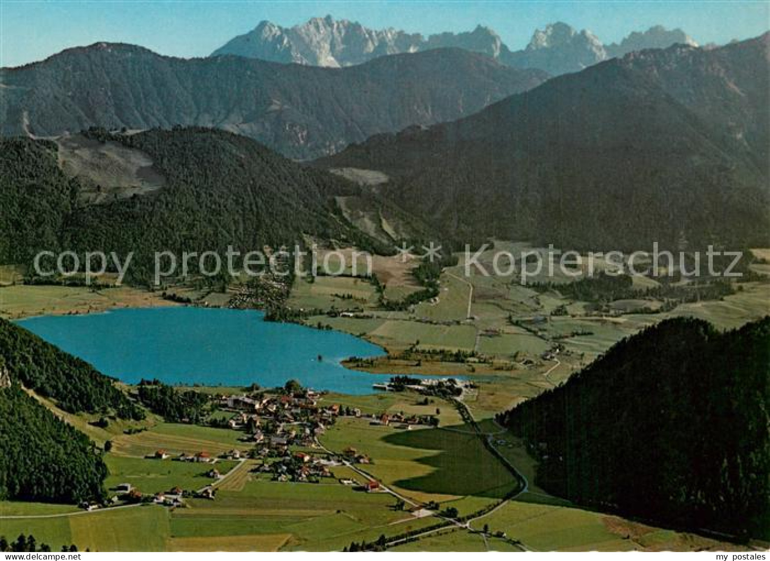 73745943 Walchsee Tirol Alpenseebad Mit Campingplatz Und Wildem Kaiser Fliegerau - Other & Unclassified