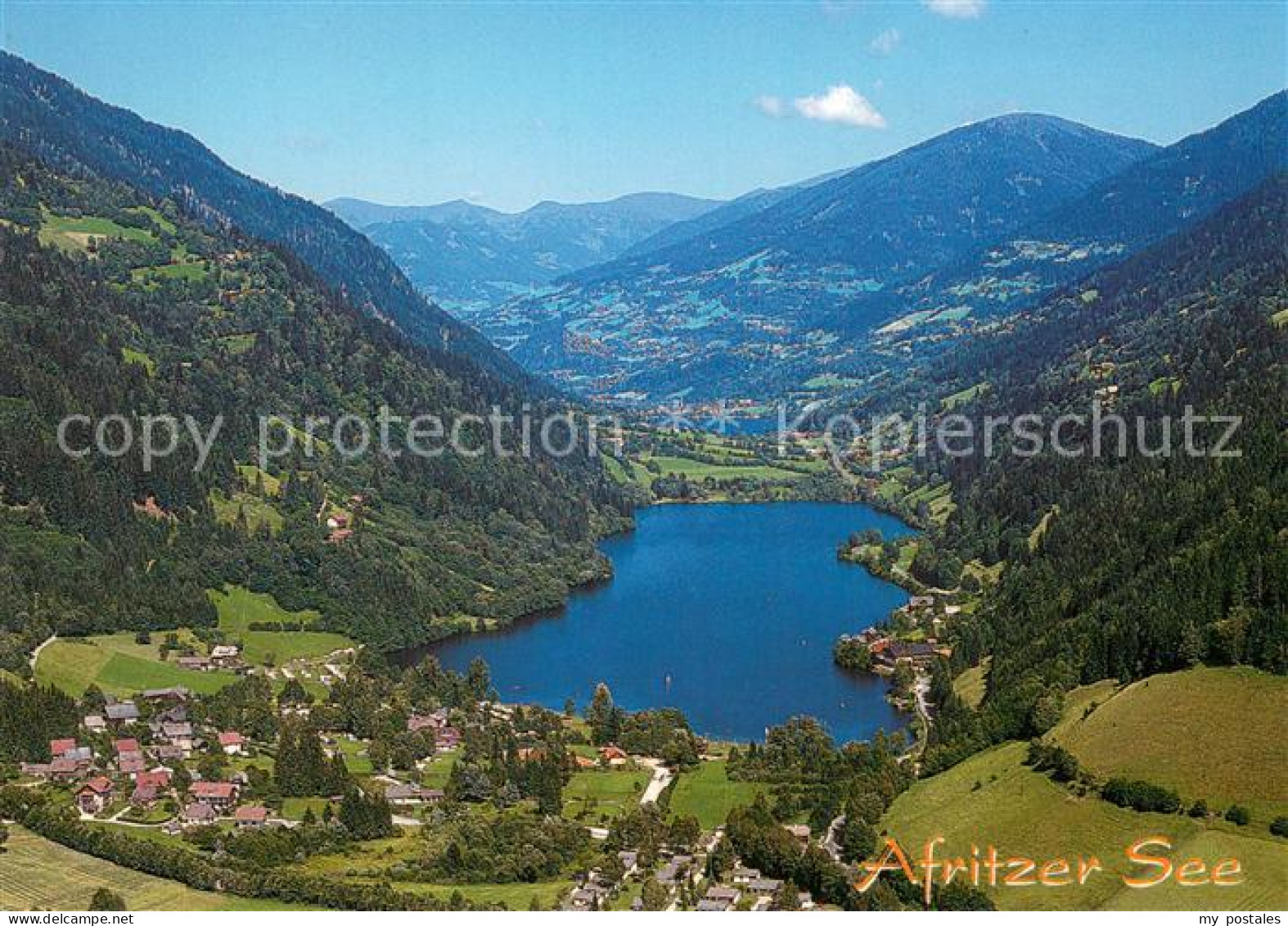 73745939 Afritzersee Fliegeraufnahme Mit Brennsee  - Sonstige & Ohne Zuordnung