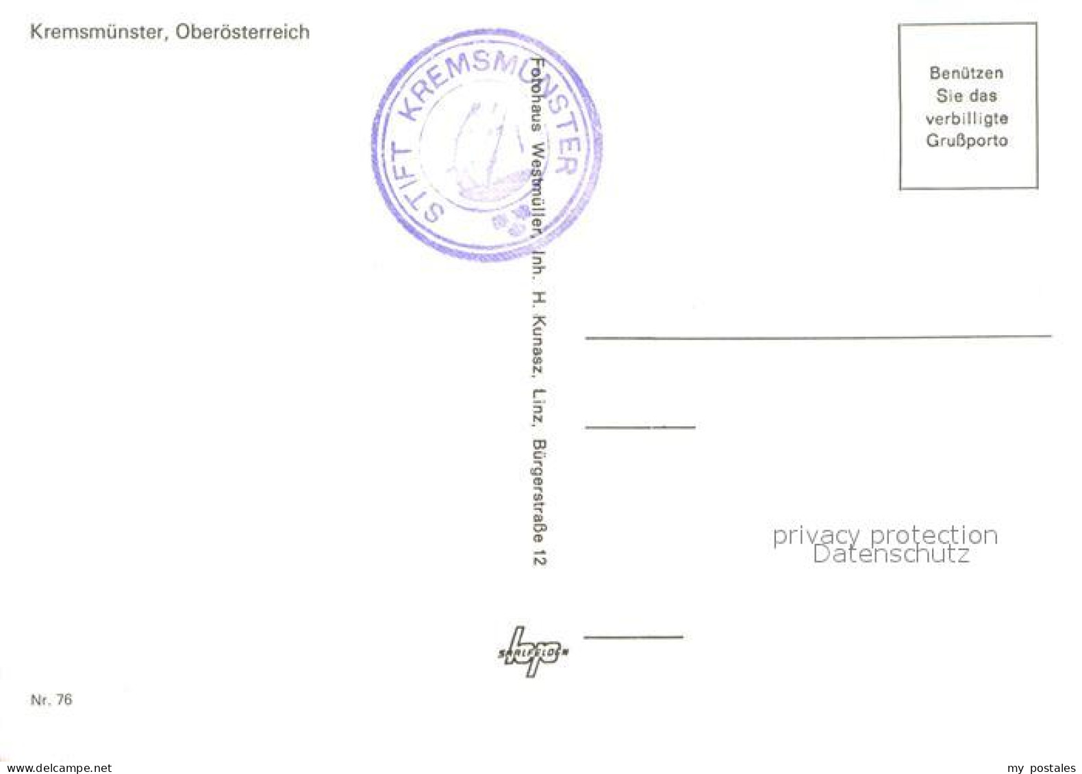 73745938 Kremsmuenster Fliegeraufnahme Kremsmuenster - Other & Unclassified