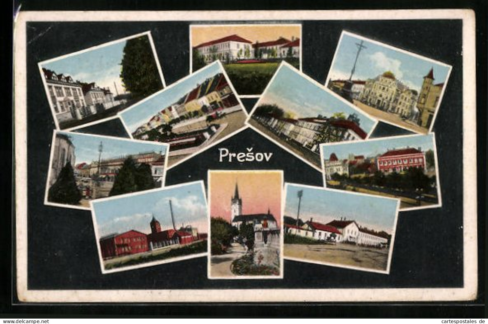 AK Presov, Verschiedene Stadtansichten  - Slowakije