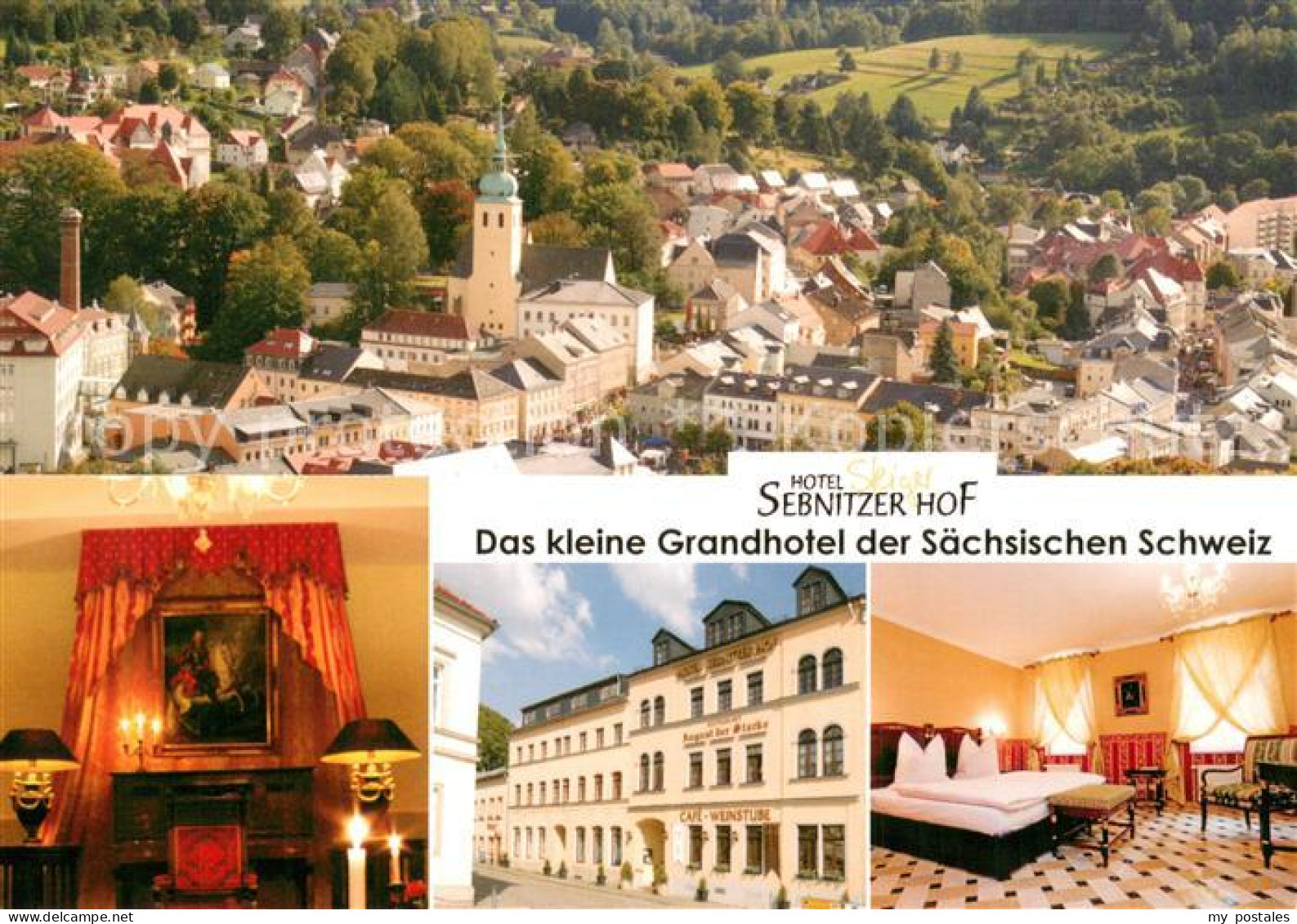 73745890 Sebnitz Panorama Das Kleine Grandhotel Der Saechsischen Schweiz Cafe We - Sebnitz