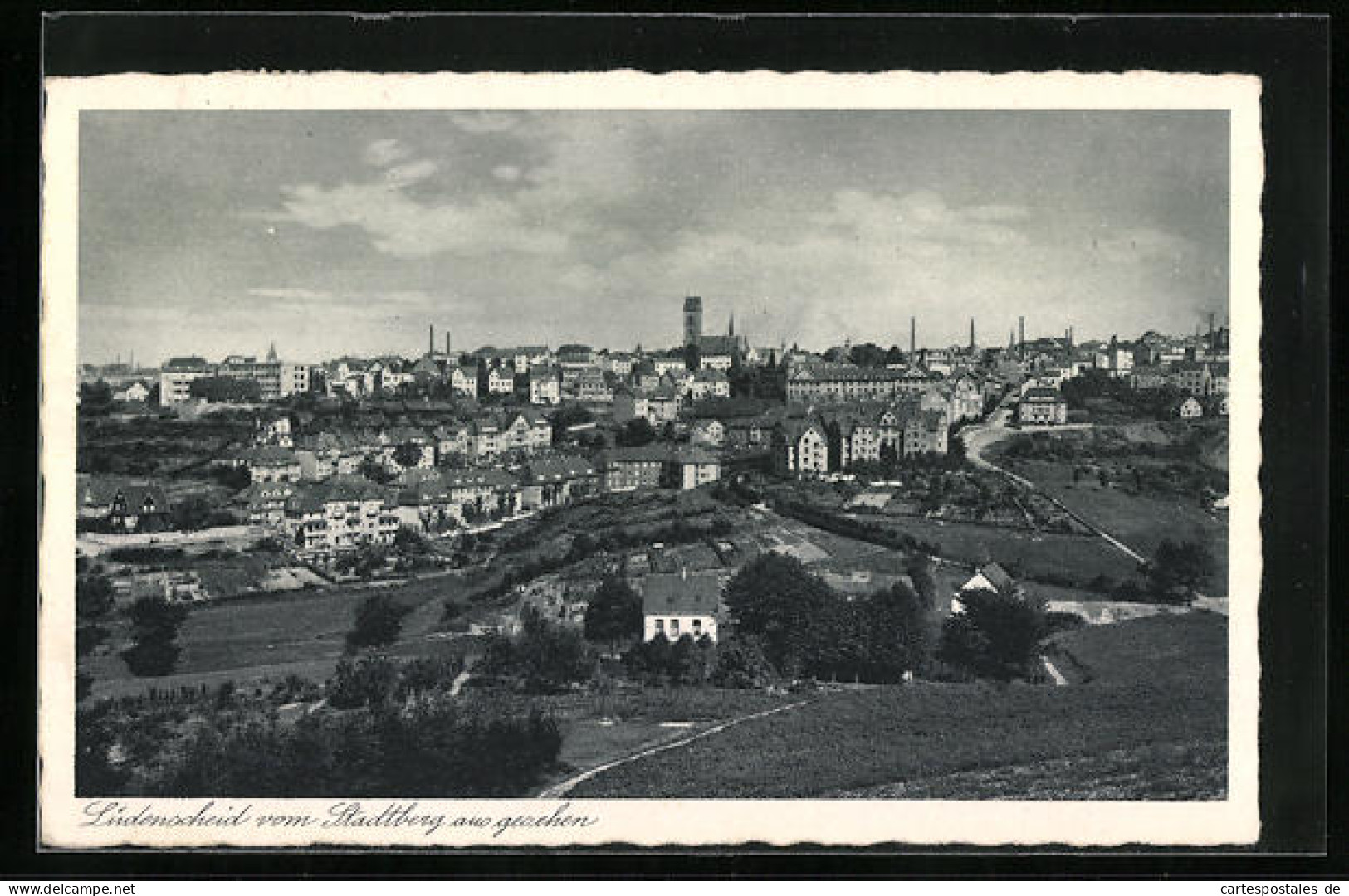 AK Lüdenscheid, Panoramablick Vom Stadtberg Gesehen  - Luedenscheid