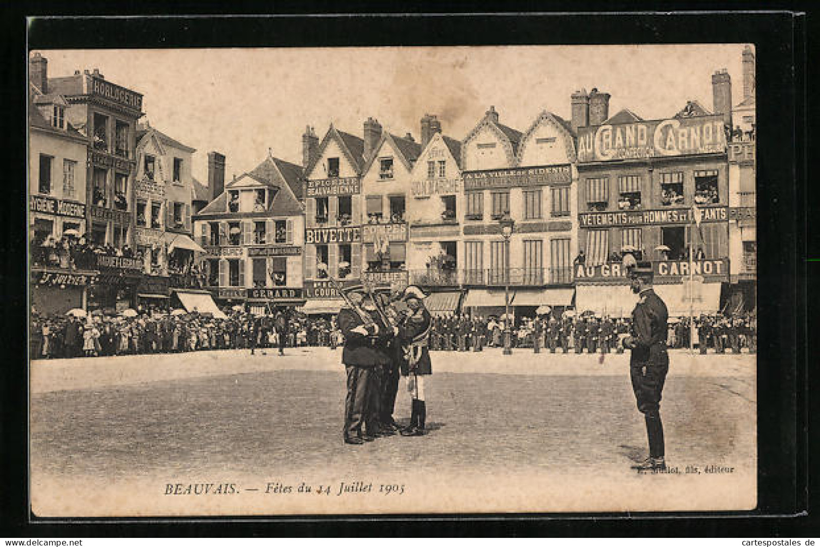 CPA Beauvais, Fetes Du 14 Juillet 1905  - Beauvais