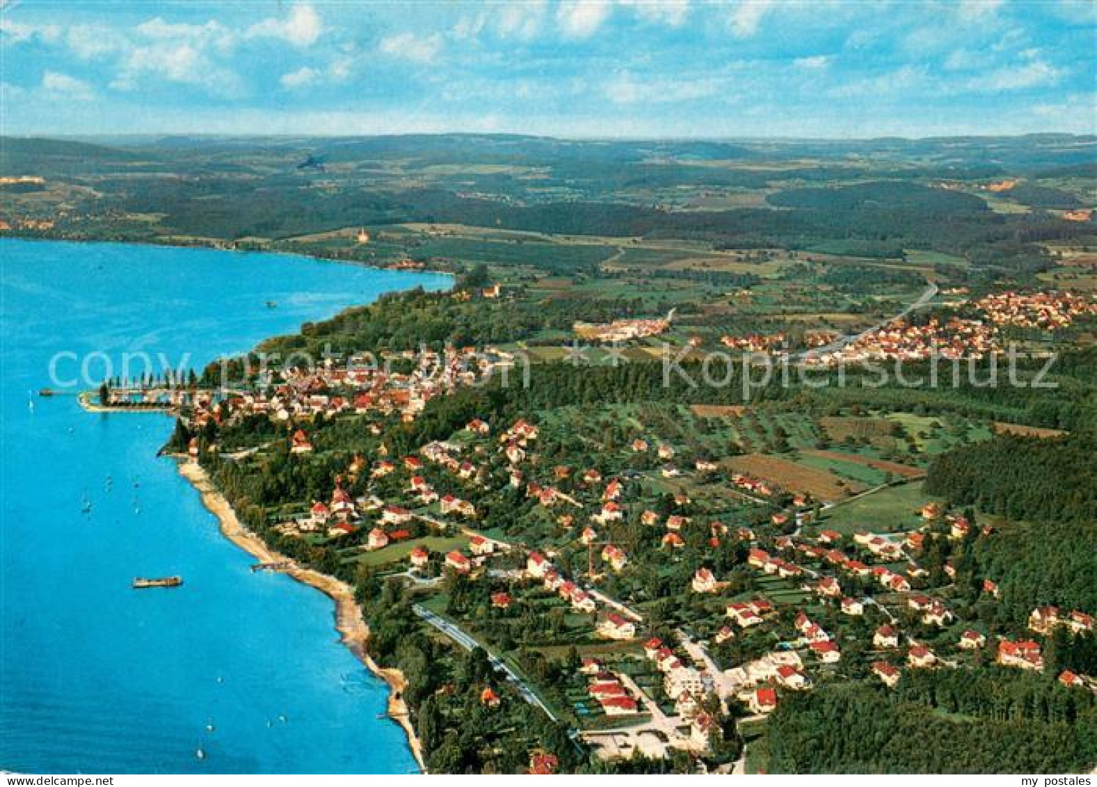 73745864 Unteruhldingen Bodensee Fliegeraufnahme  - Andere & Zonder Classificatie