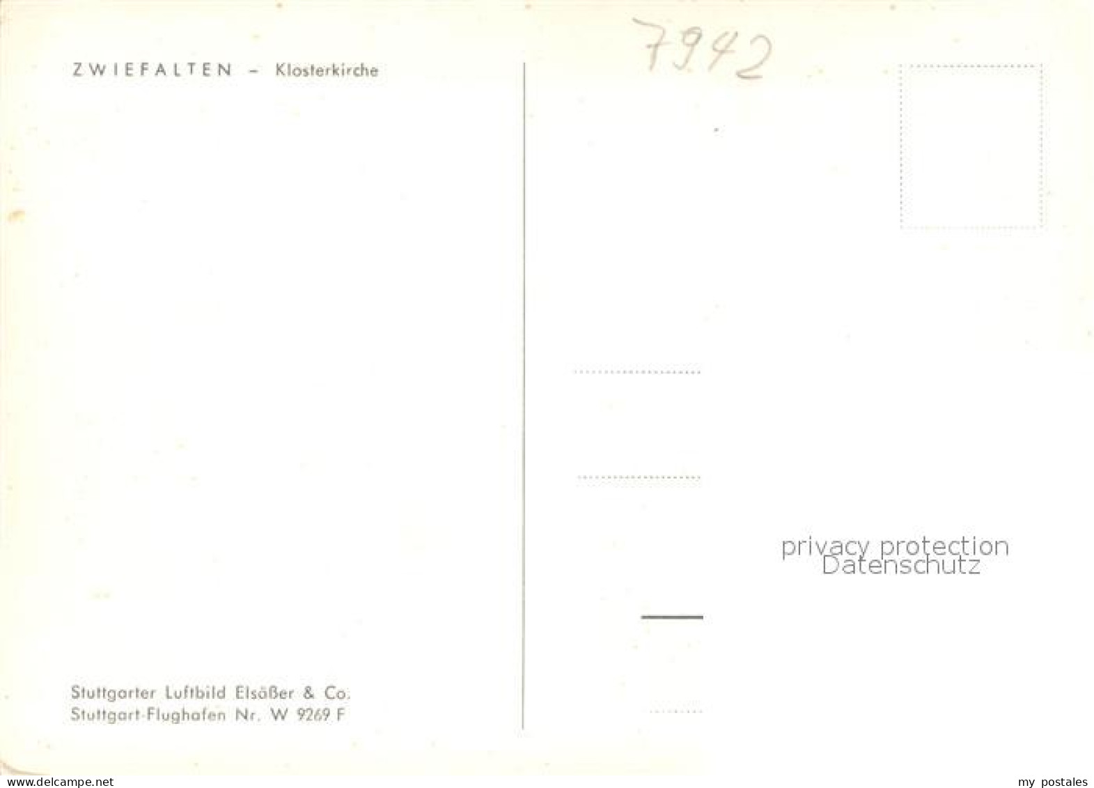 73745860 Zwiefalten Wuerttemberg Klosterkirche Fliegeraufnahme Zwiefalten Wuertt - Andere & Zonder Classificatie