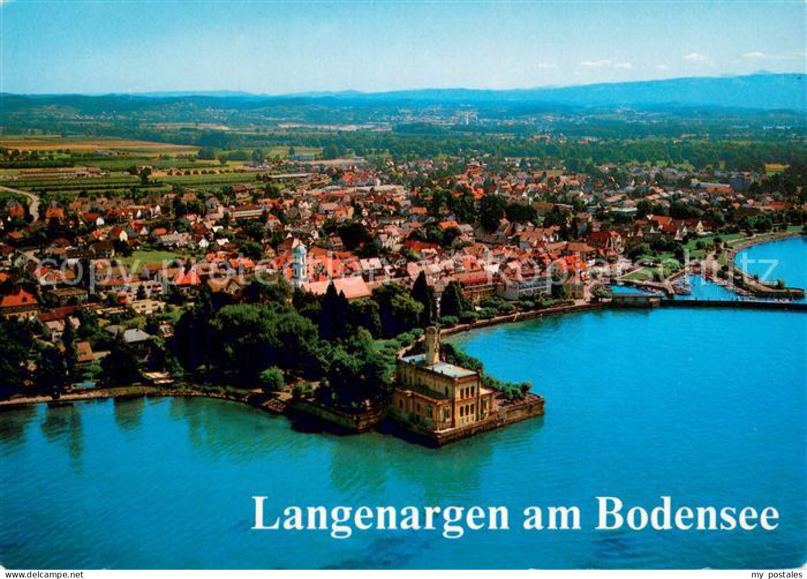 73745849 Langenargen Bodensee Fliegeraufnahme Mit Schloss Montfort Langenargen B - Langenargen