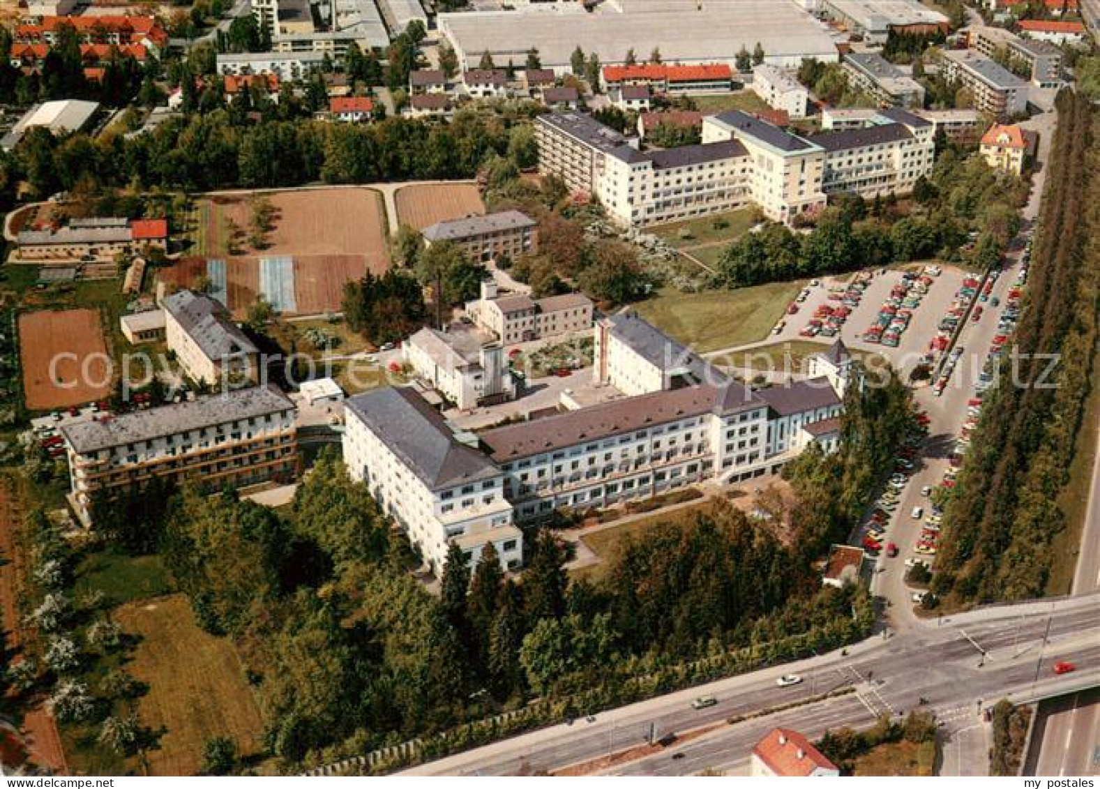 73745732 Regensburg Fliegeraufnahme Krankenhaus D. Barmherzigen Brueder Regensbu - Regensburg