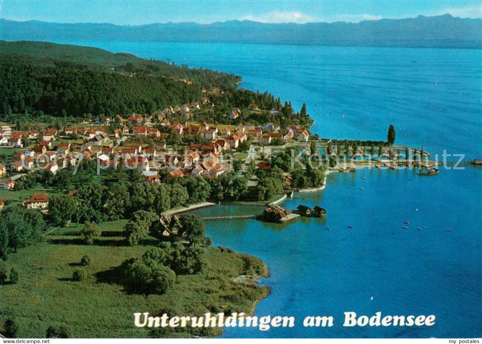 73745727 Unteruhldingen Bodensee Fliegeraufnahme Panorama  - Andere & Zonder Classificatie