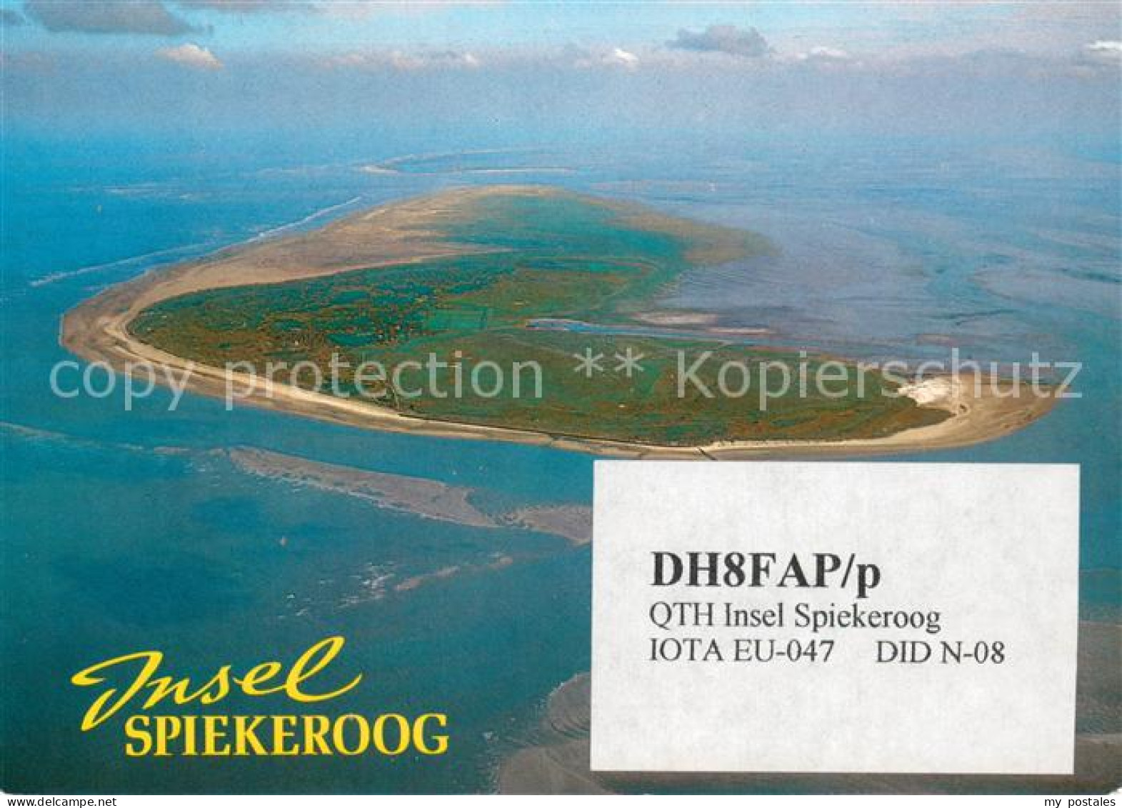 73745717 Spiekeroog Nordseeinsel Fliegeraufnahme  - Other & Unclassified