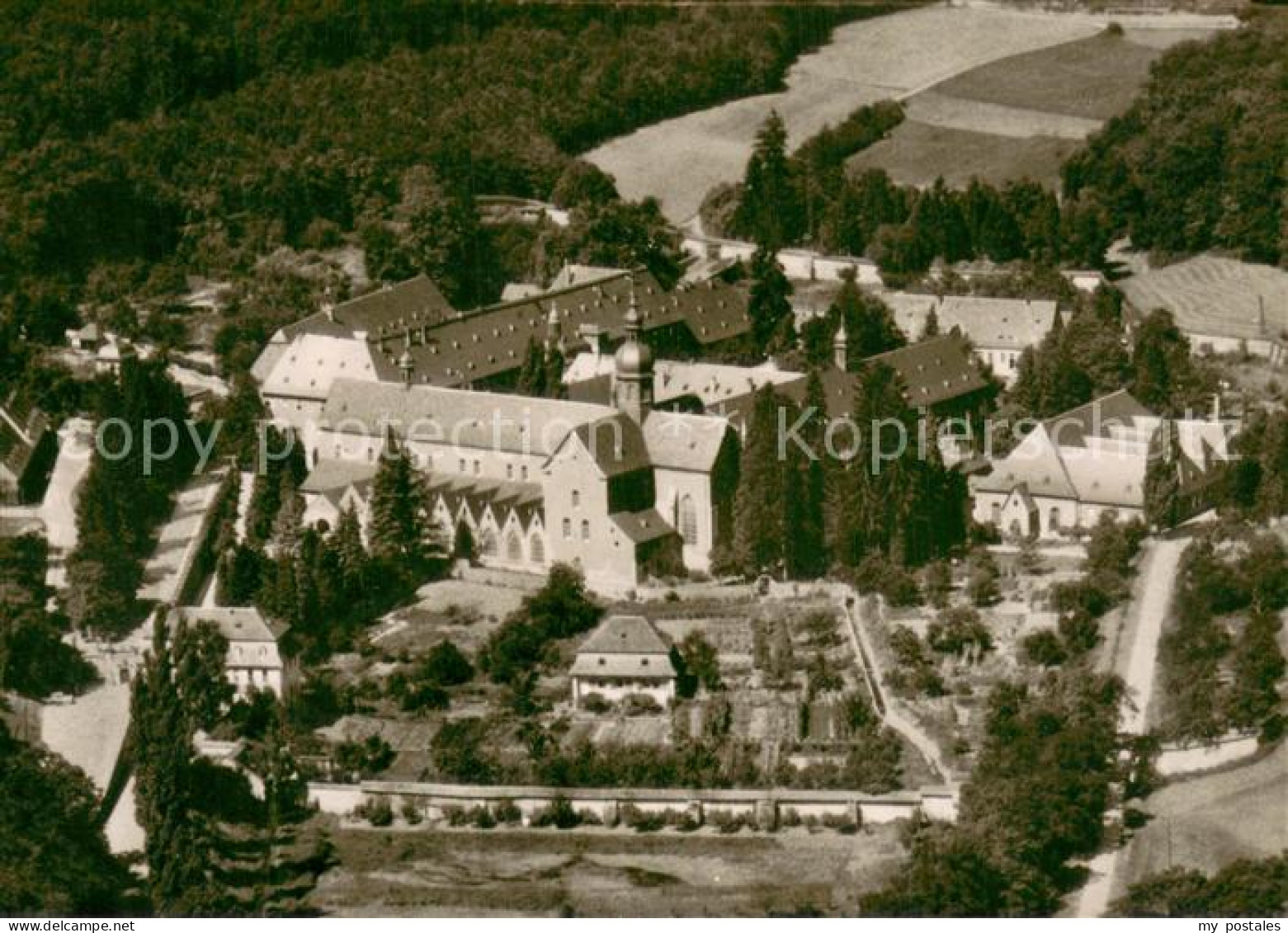 73745713 Eberbach Rheingau Fliegeraufnahme Ehem. Zisterzienser Abtei Eberbach Rh - Eltville