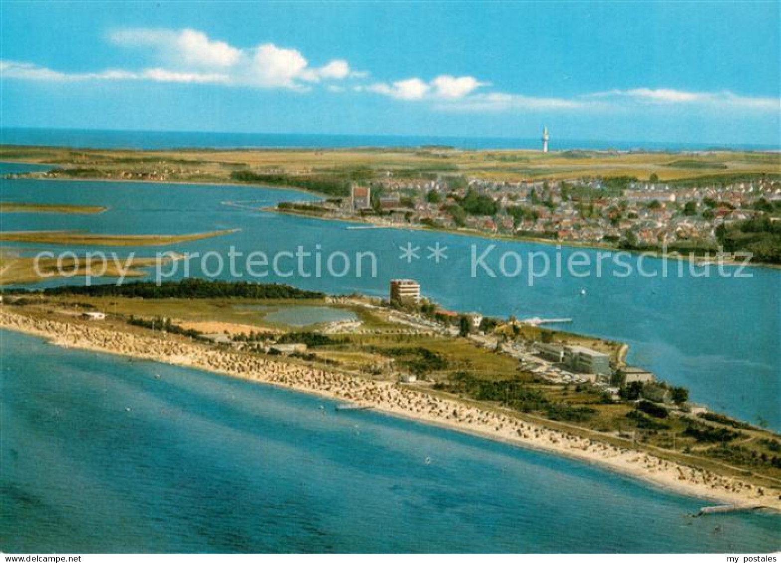 73745704 Heiligenhafen Ostseebad Fliegeraufnahme Panorama Heiligenhafen Ostseeba - Heiligenhafen