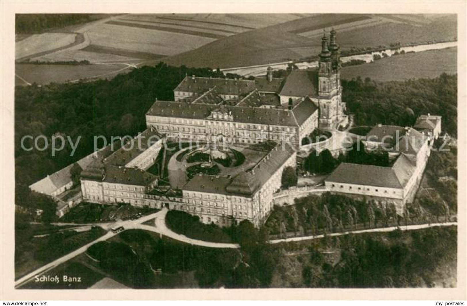 73745673 Bad Staffelstein Fliegeraufnahme Schloss Banz Bad Staffelstein - Staffelstein