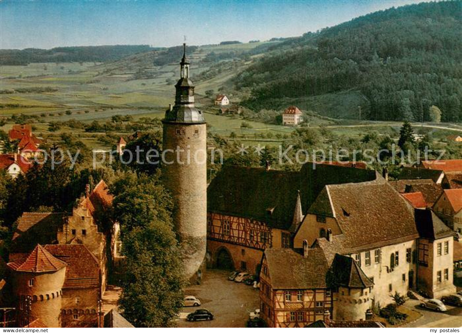 73745629 Tauberbischofsheim Panorama Mit Schloss Tauberbischofsheim - Tauberbischofsheim