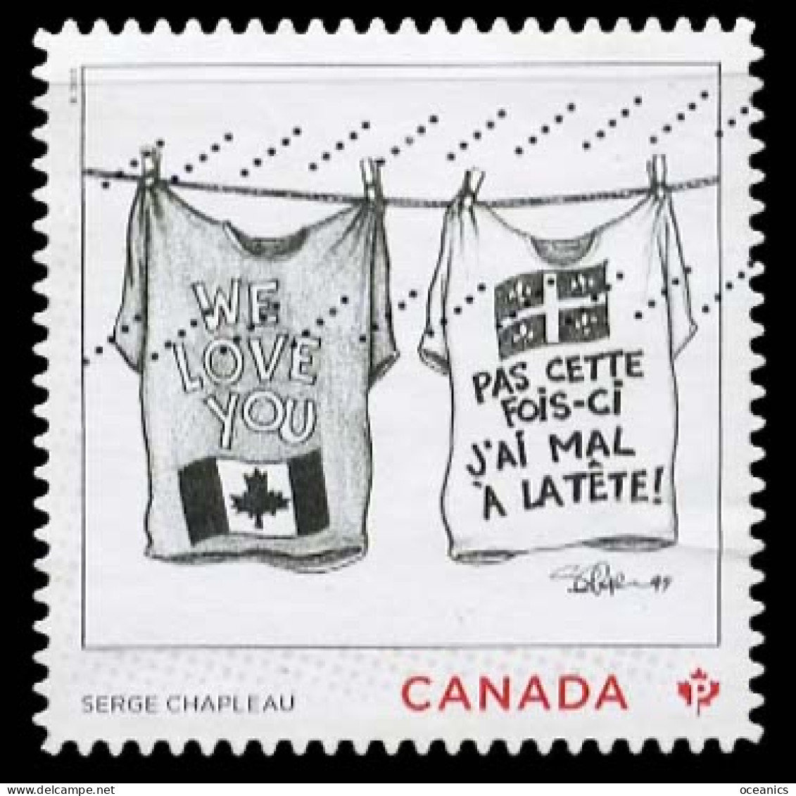 Canada (Scott No.3300 - Editorial Cartoonists) (o) - Used Stamps