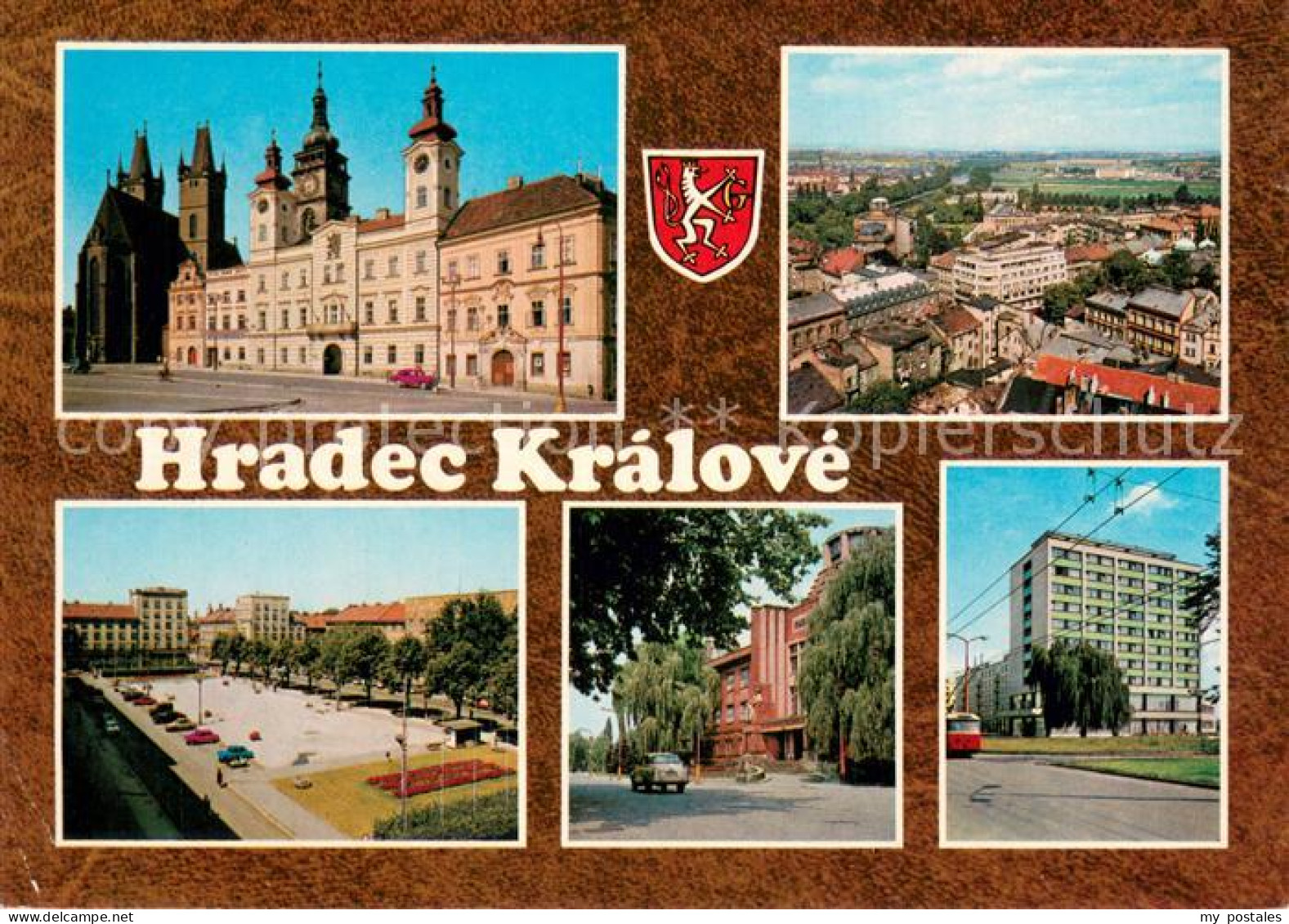 73745587 Hradec Kralove Koeniggraetz Zizkovo Namesti Celkovy Pohled Z Bile Veze  - Tschechische Republik