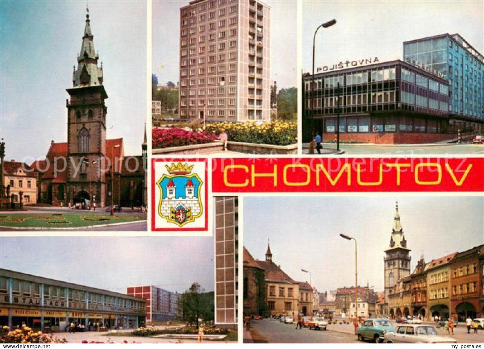 73745579 Chomutov CZ Teilansichten  - Tschechische Republik