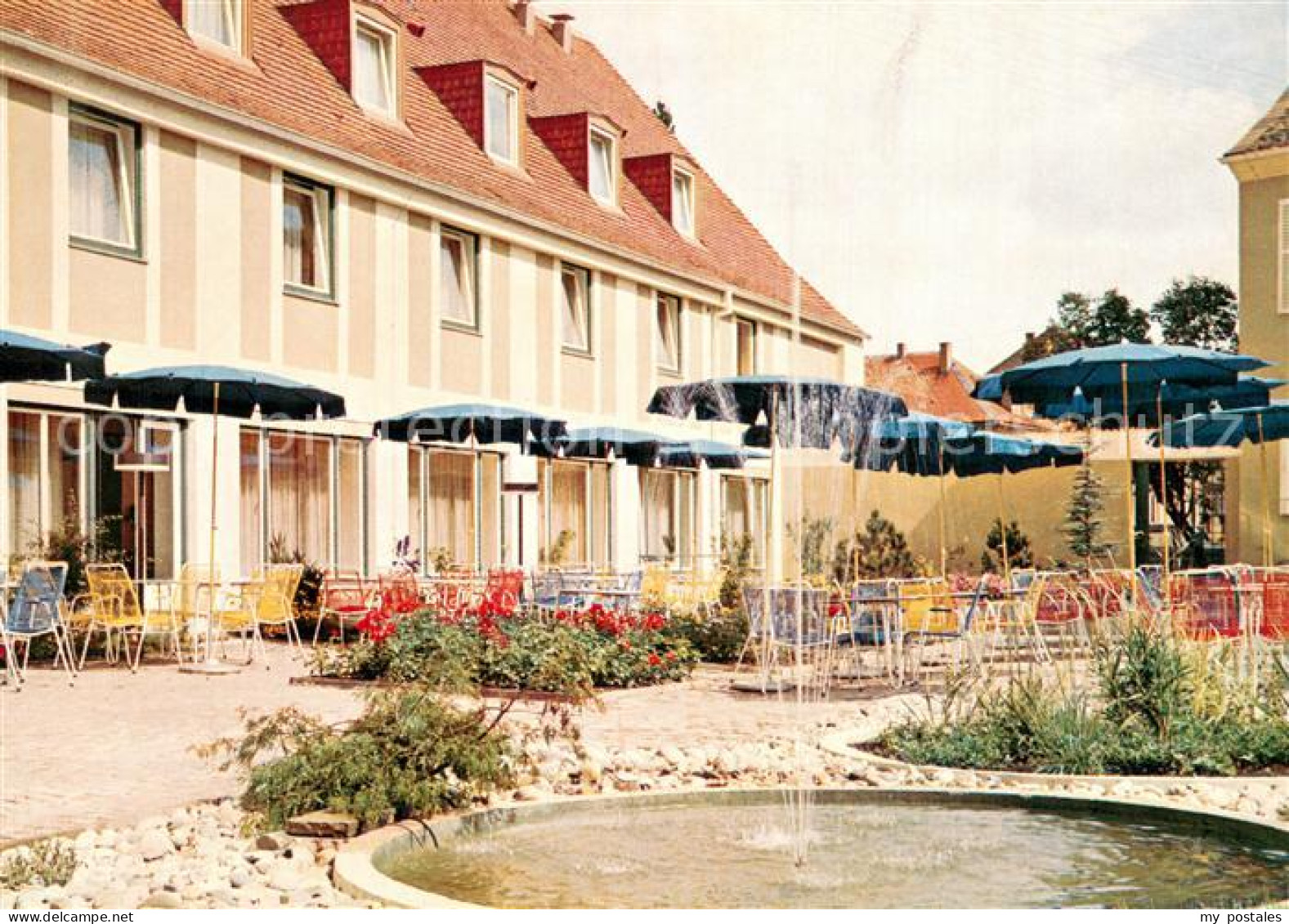 73745567 Deidesheim Reichsrat Von Buhl Hotel Freiterrasse Fontaene Deidesheim - Deidesheim