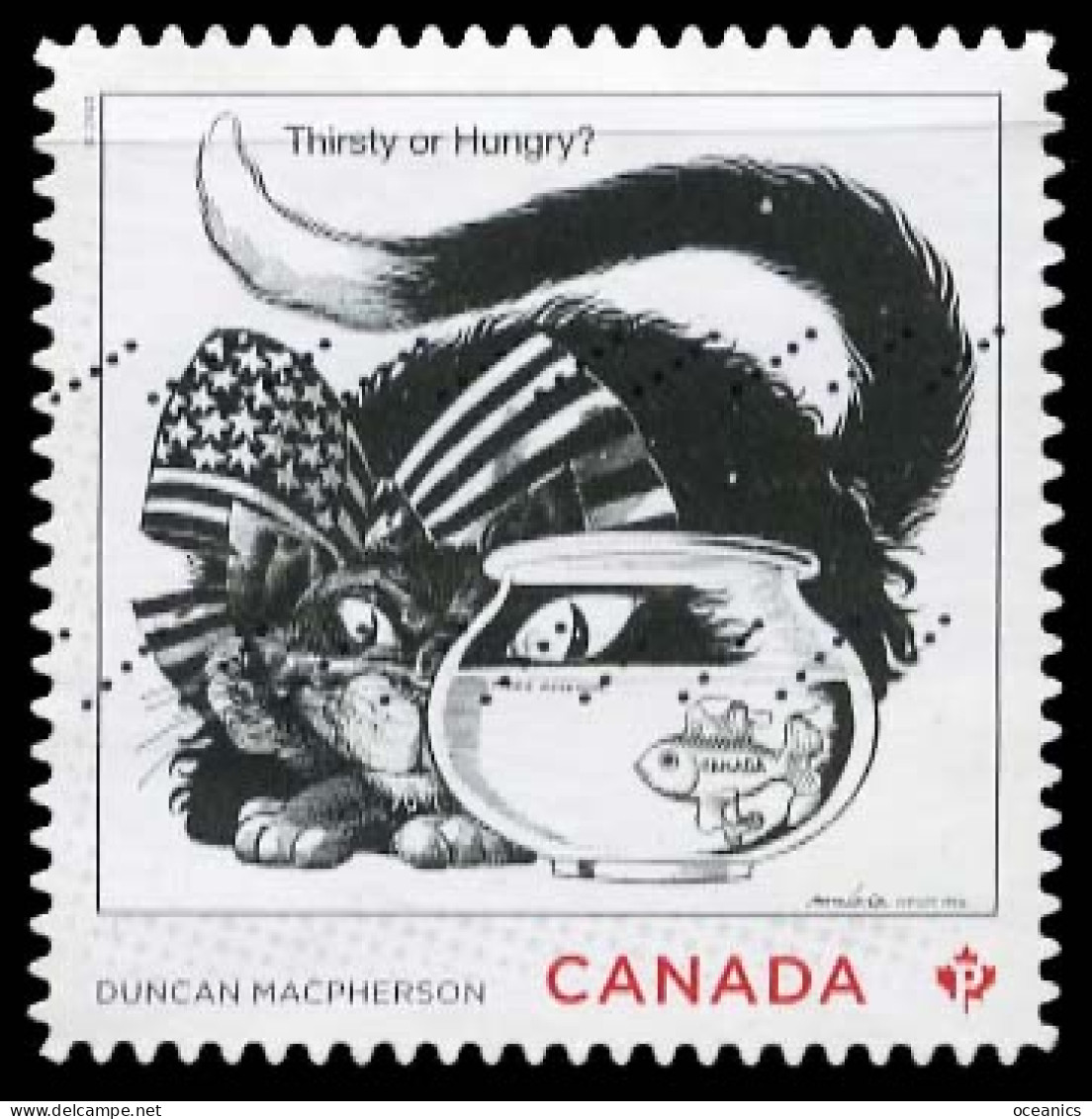 Canada (Scott No.3299 - Editorial Cartoonists) (o) - Used Stamps