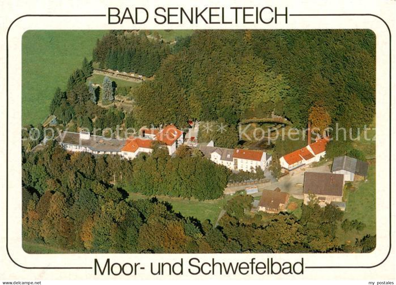 73745356 Bad Senkelteich Moor Und Schwefelbad Rehaklinik Kurhotel Fliegeraufnahm - Vlotho