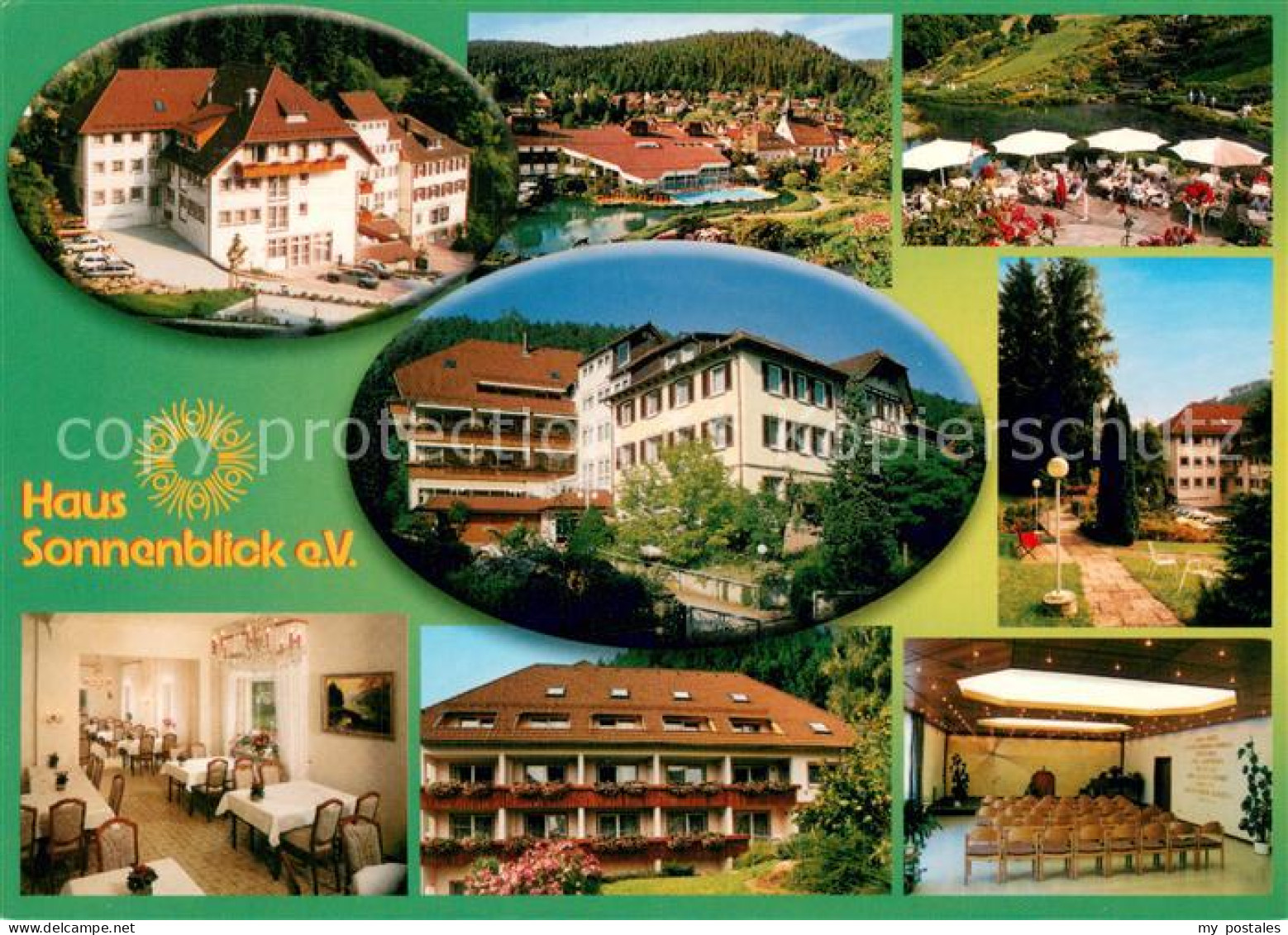 73745350 Bad Teinach-Zavelstein Haus Sonnenblick Christl Erholungsheim Panorama  - Andere & Zonder Classificatie