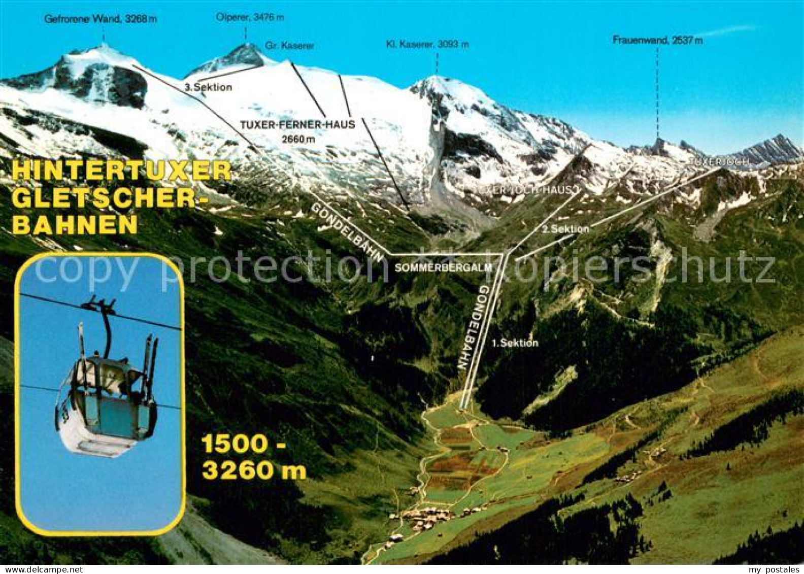 73745307 Hintertux Zillertal Gletscher-Bahnen Zillertal Hintertux Zillertal - Altri & Non Classificati