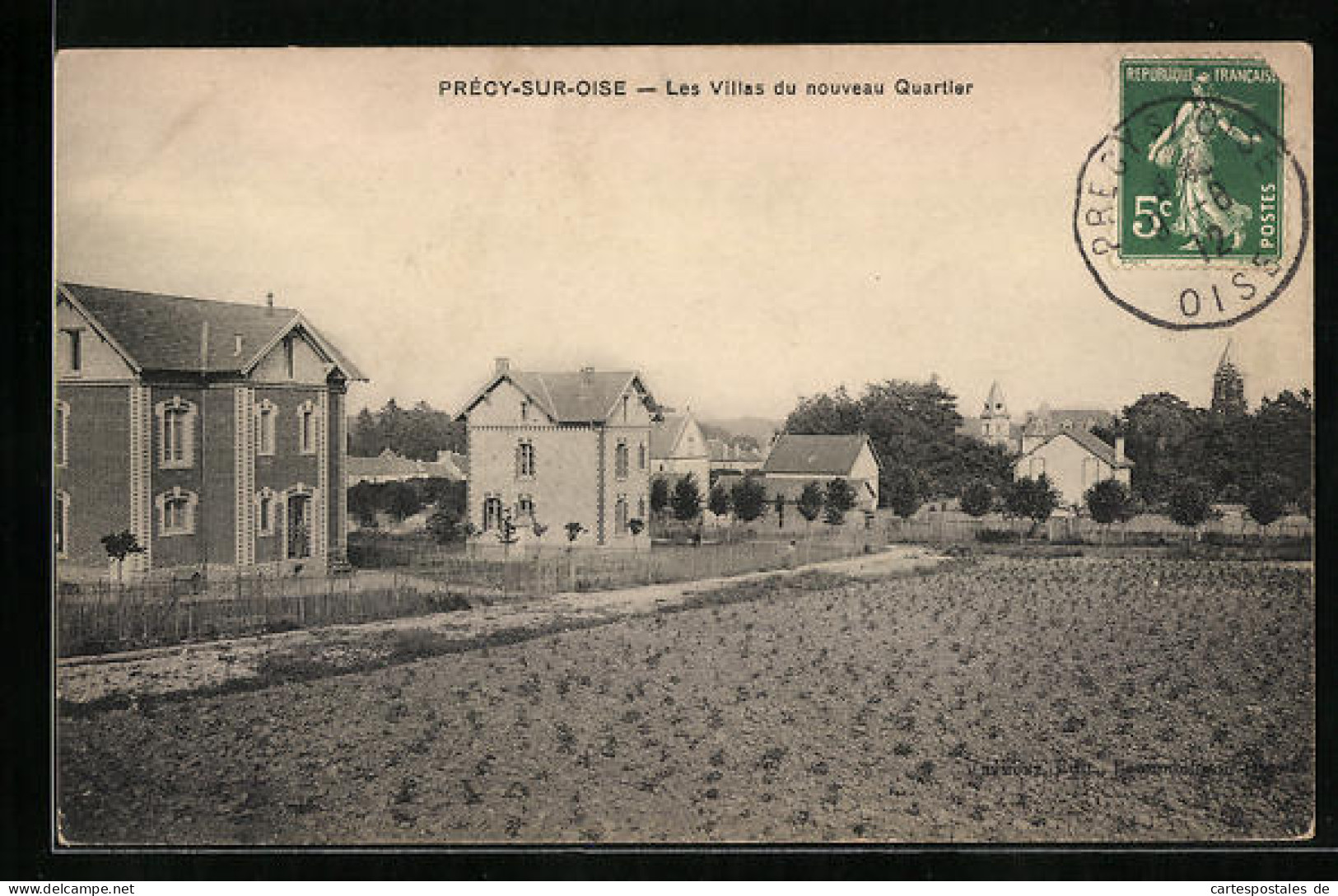 CPA Précy-sur-Oise, Les Villas Du Nouveau Quartier  - Précy-sur-Oise