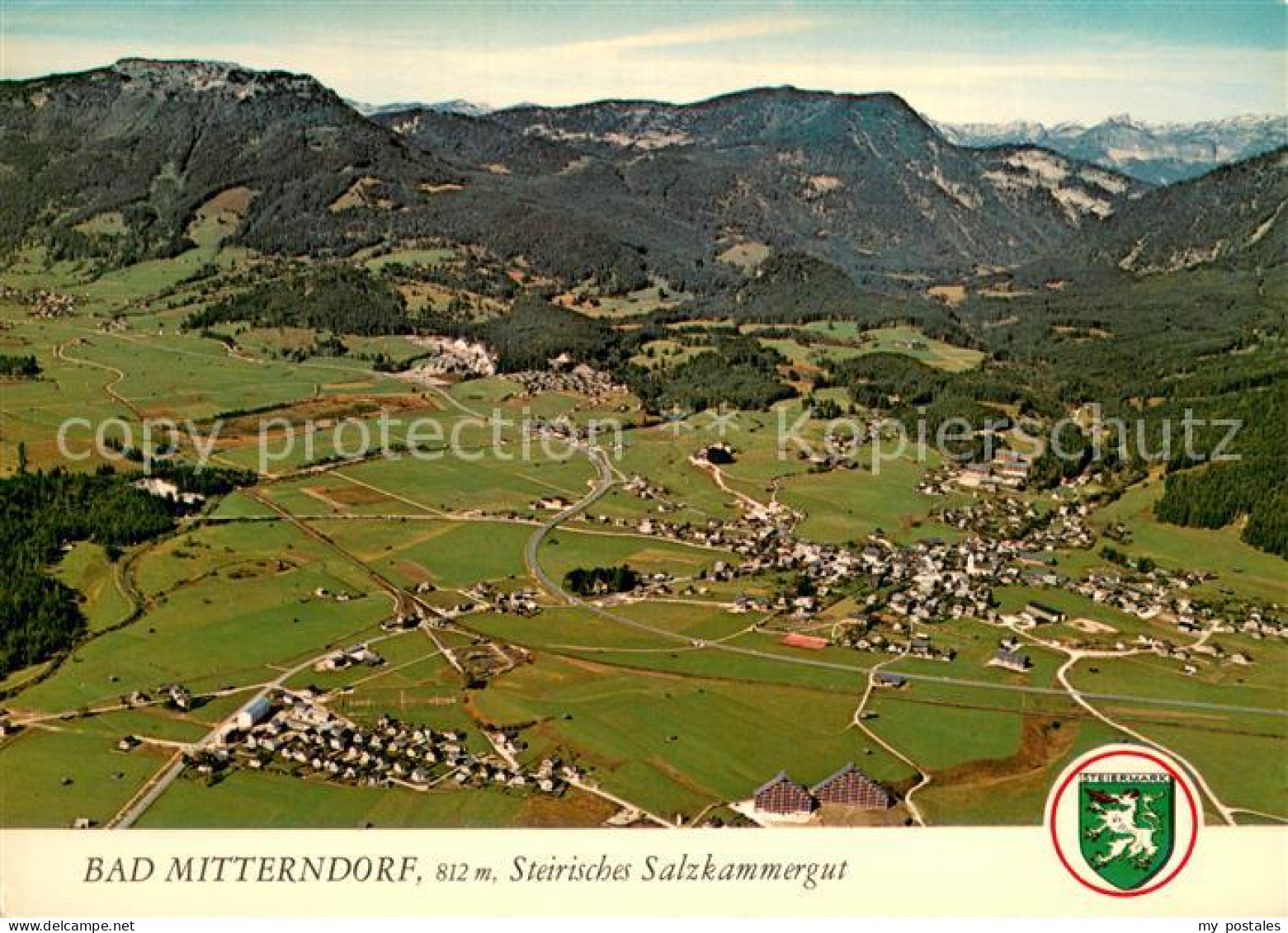 73745202 Bad Mitterndorf Fliegeraufnahme Bad Mitterndorf - Autres & Non Classés