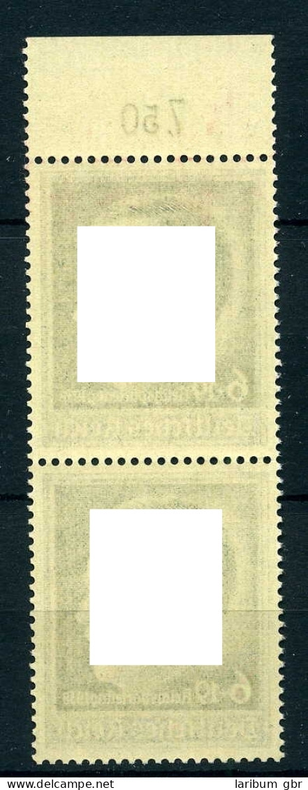 Deutsches Reich Gummirifflung 672 X Postfrisch Senkrechtes Parr #HS038 - Autres & Non Classés