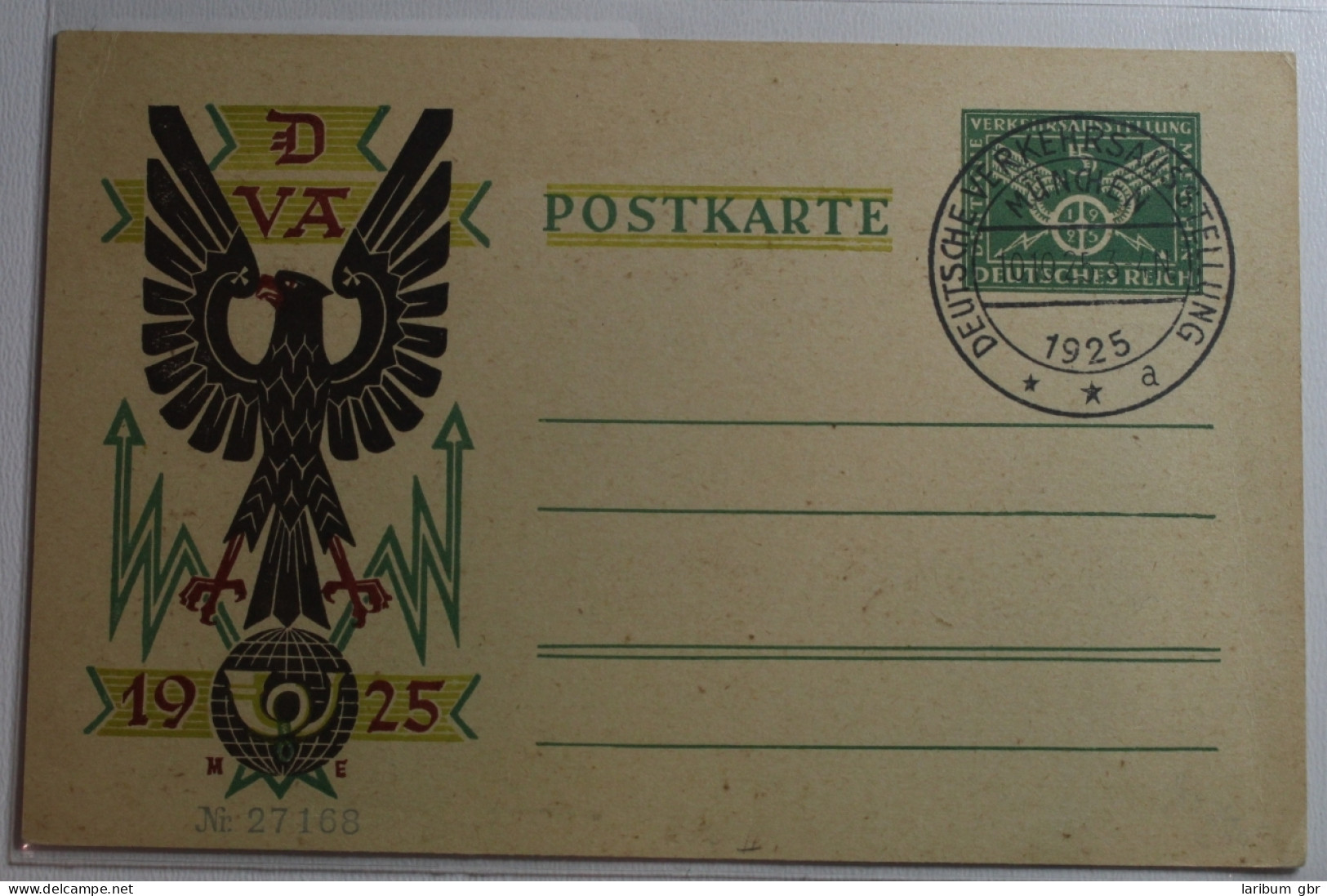 Deutsches Reich P206II Als Ganzsache Gestempelt #BB505 - Autres & Non Classés