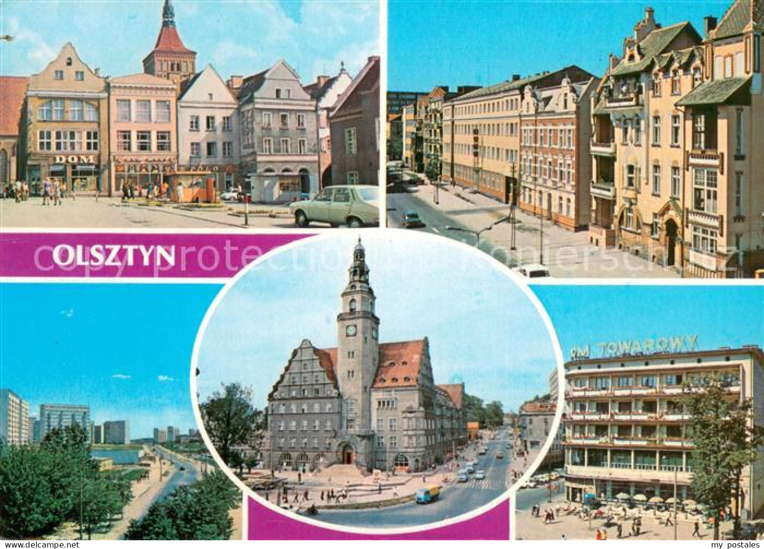 73744994 Olsztyn Allenstein Rynek Starego Miasta Kamieniczki Przy Ulicy Adama Mi - Poland